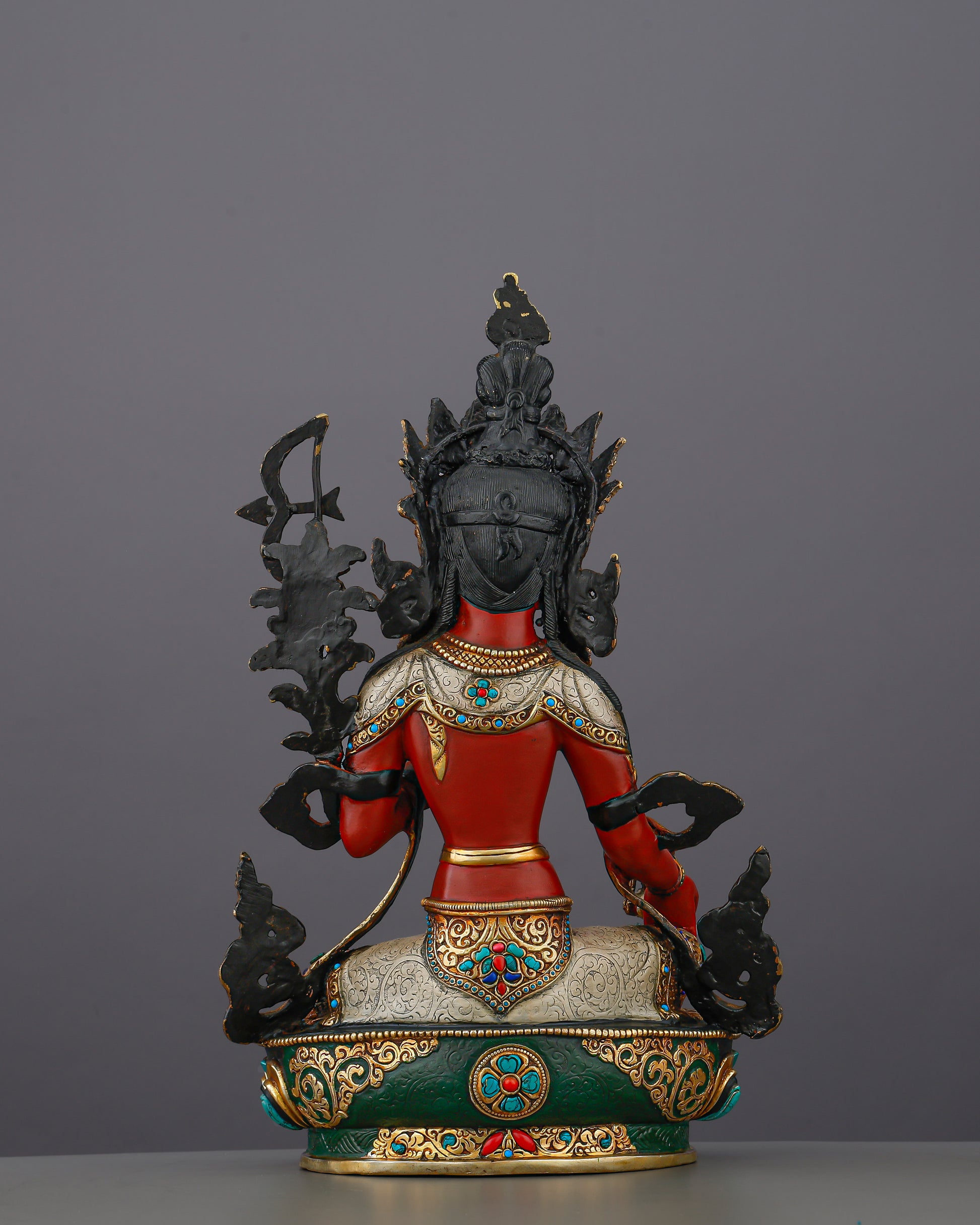 Crimson Fire of Compassion | Red Tara Statue That Magnetizes Love, Power, and Swift Liberation - Authentic Handcrafted Statue