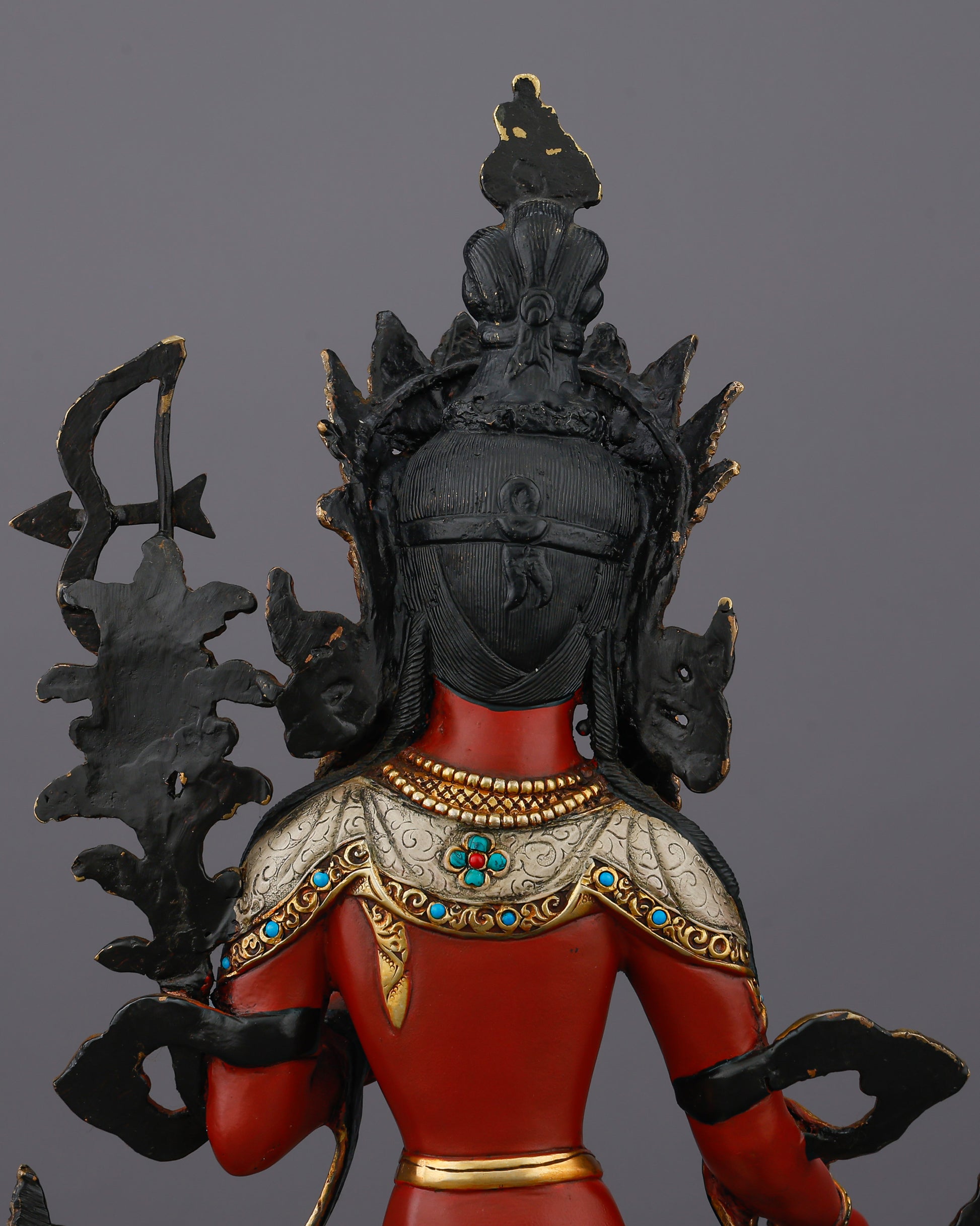 Crimson Fire of Compassion | Red Tara Statue That Magnetizes Love, Power, and Swift Liberation - Authentic Handcrafted Statue