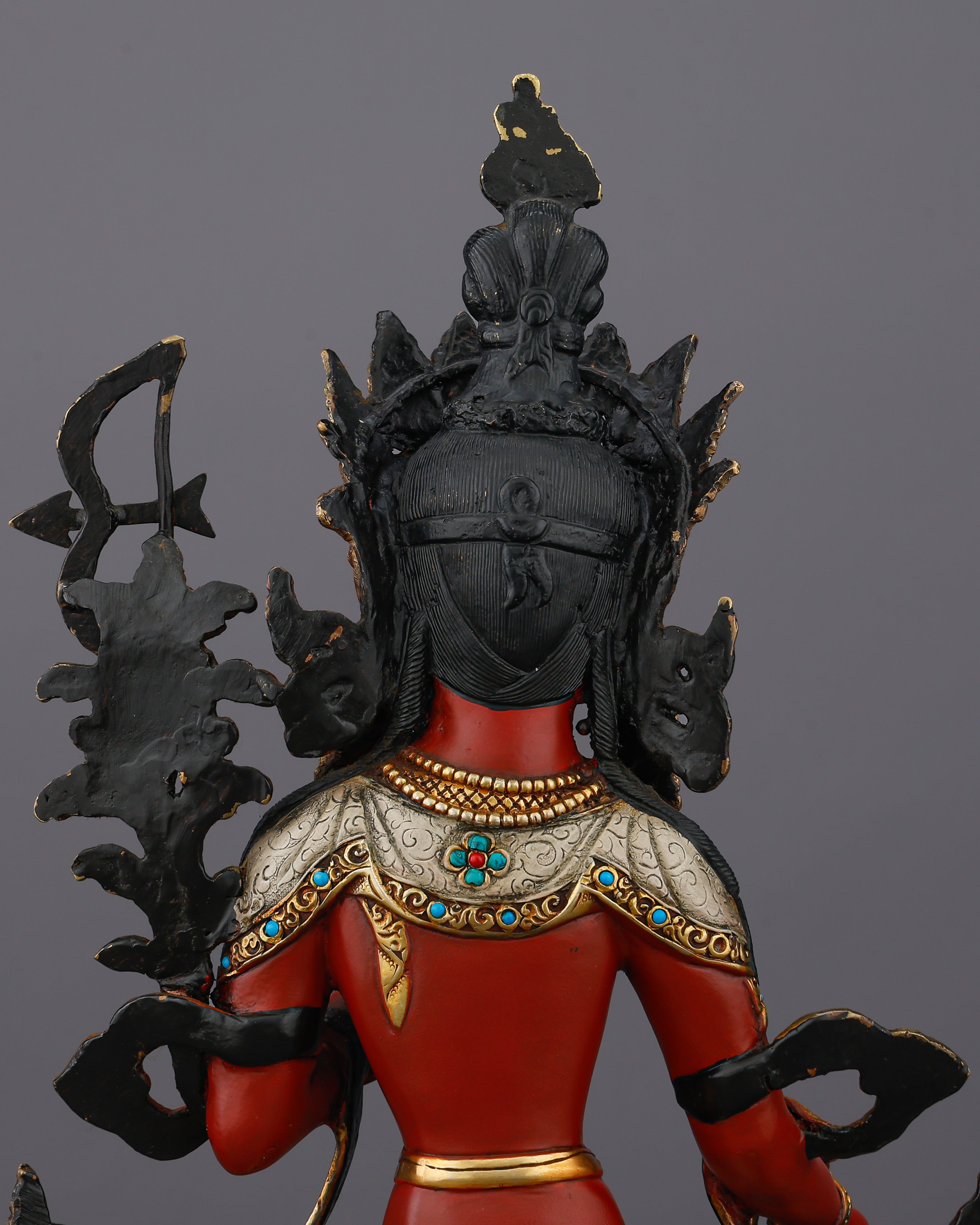Crimson Fire of Compassion | Red Tara Statue That Magnetizes Love, Power, and Swift Liberation