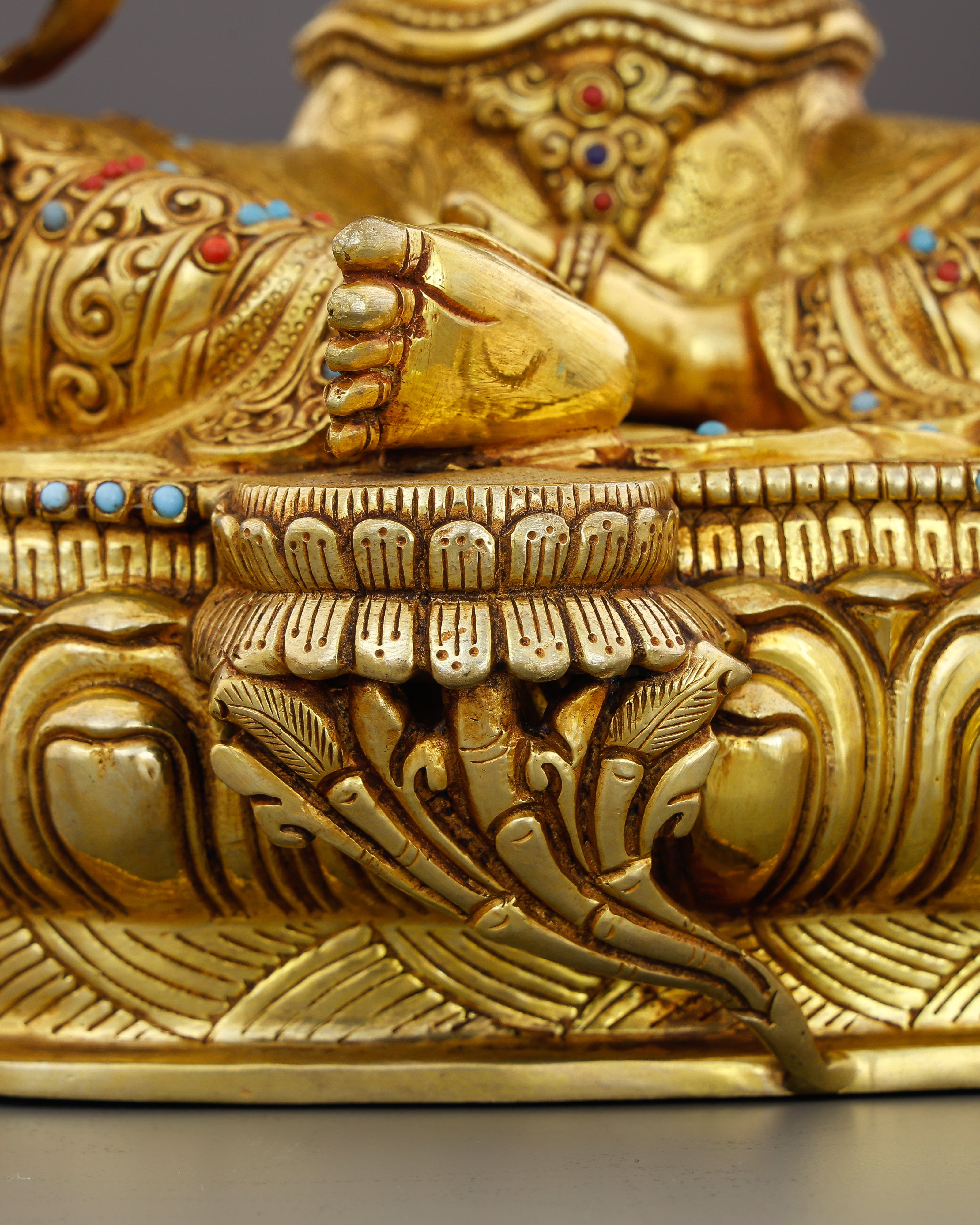 Swift as a Heartbeat, Bright as Gold | Green Tara Statue