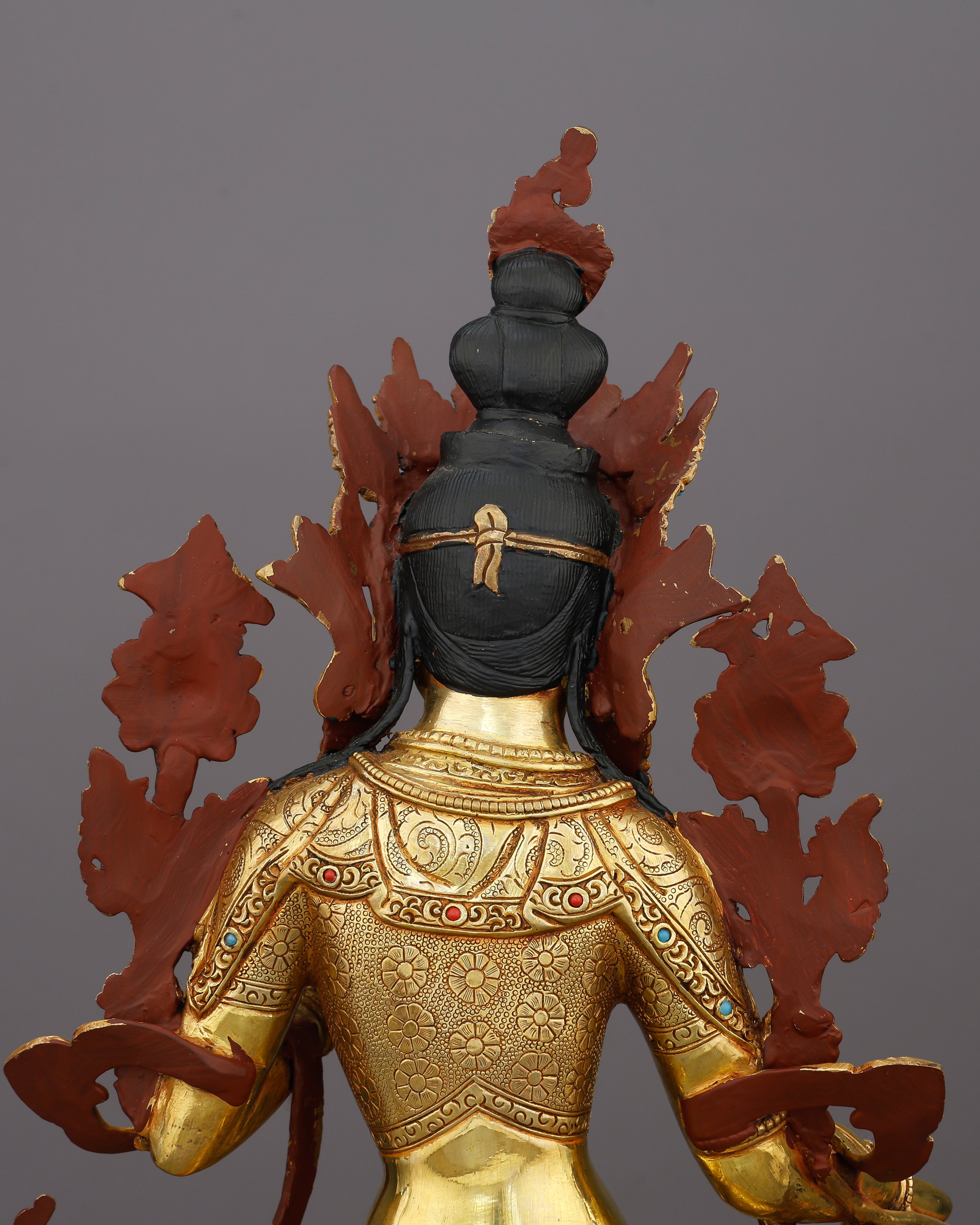 Swift as a Heartbeat, Bright as Gold | Green Tara Statue