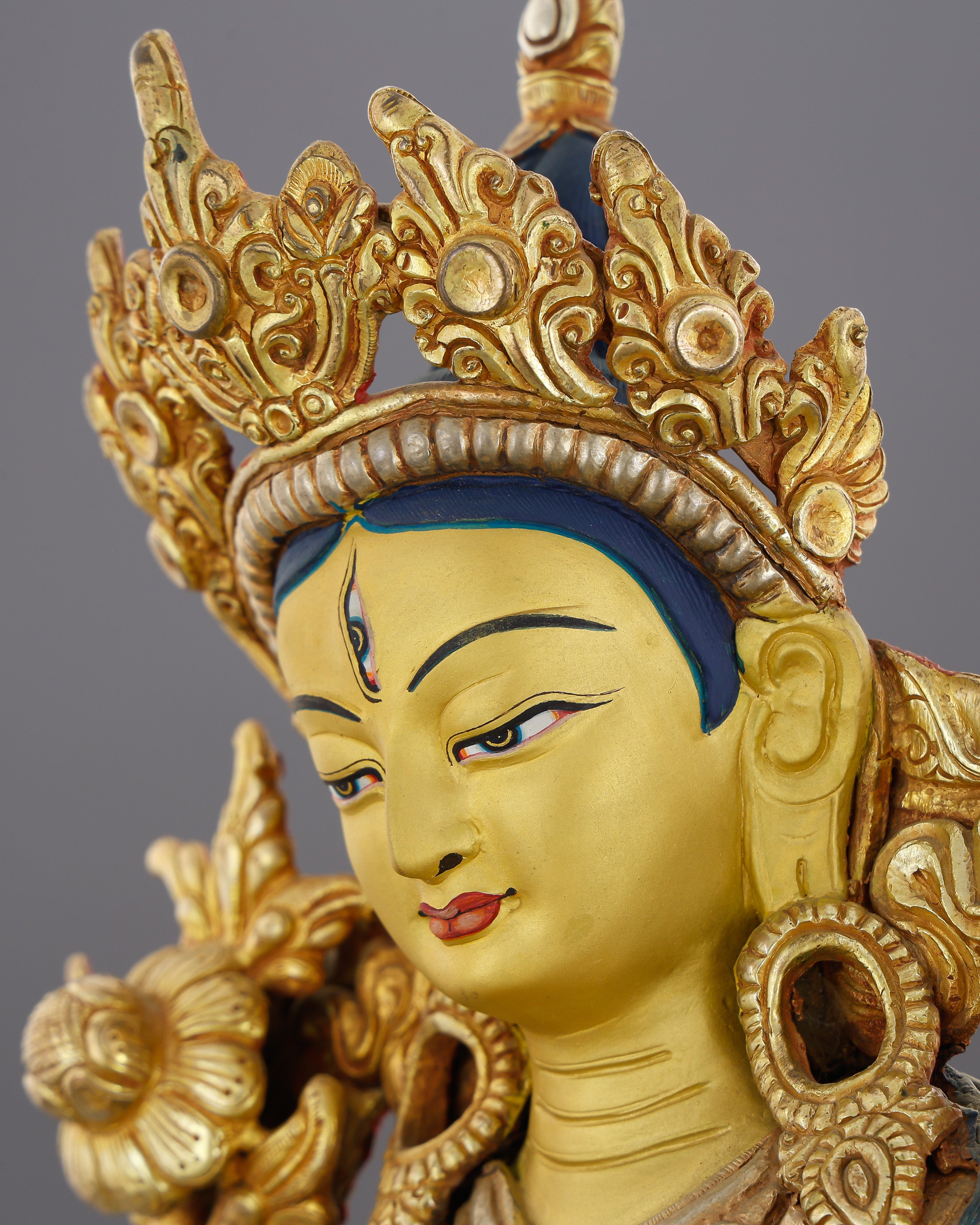 The White Tara Statue | Seven Eyes of Compassion