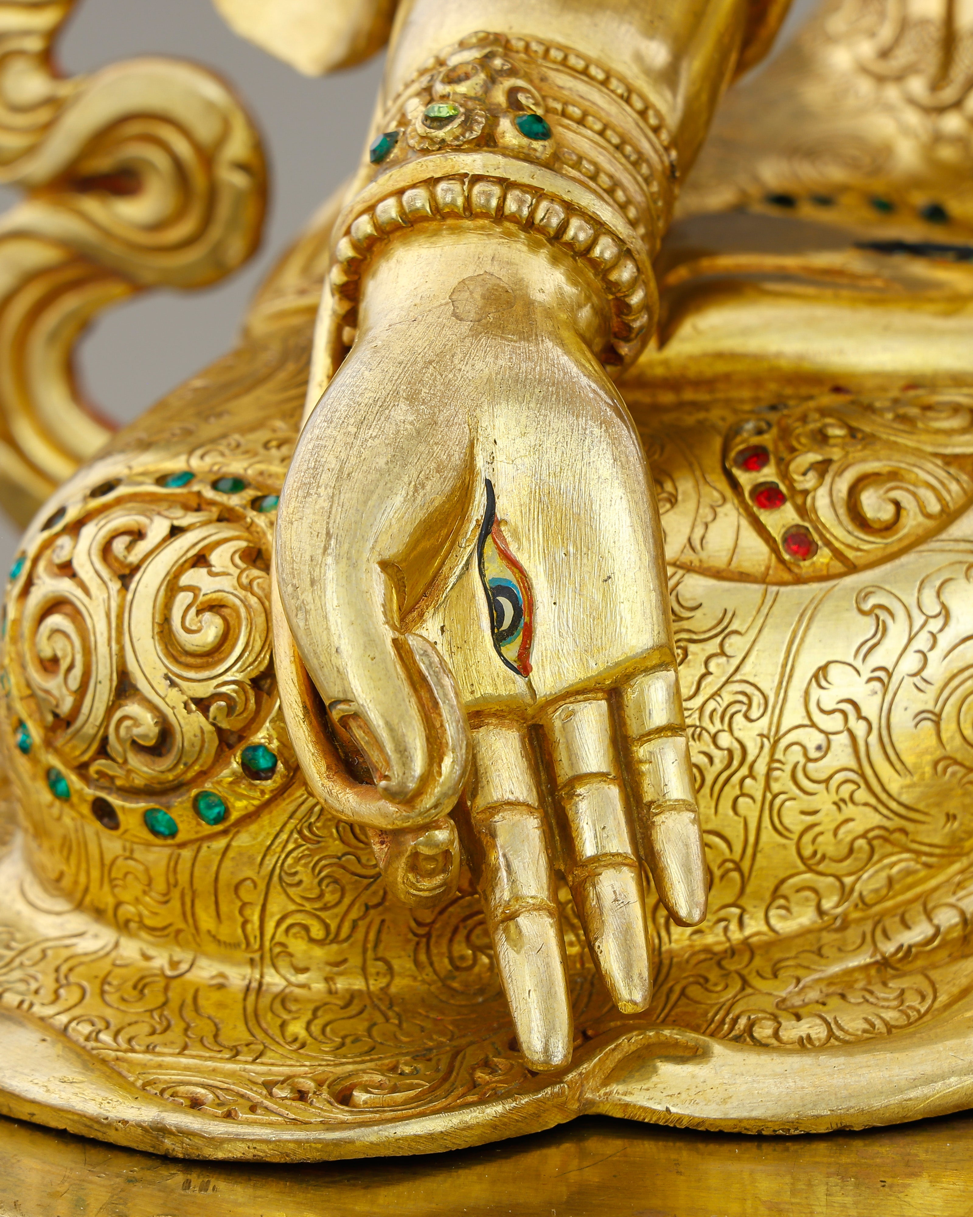 Pure Gold, Eternal Grace | White Tara Statue