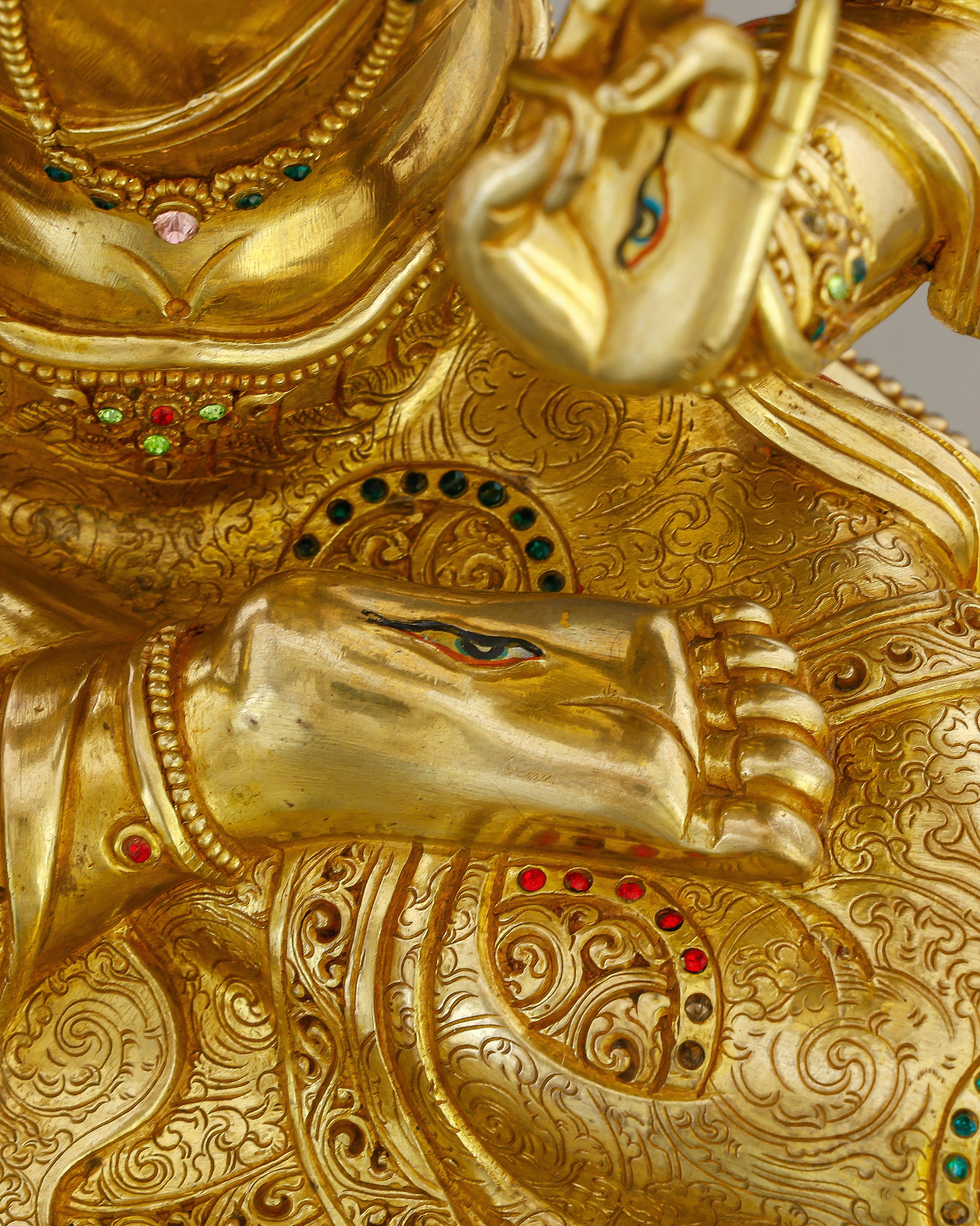 Pure Gold, Eternal Grace | White Tara Statue