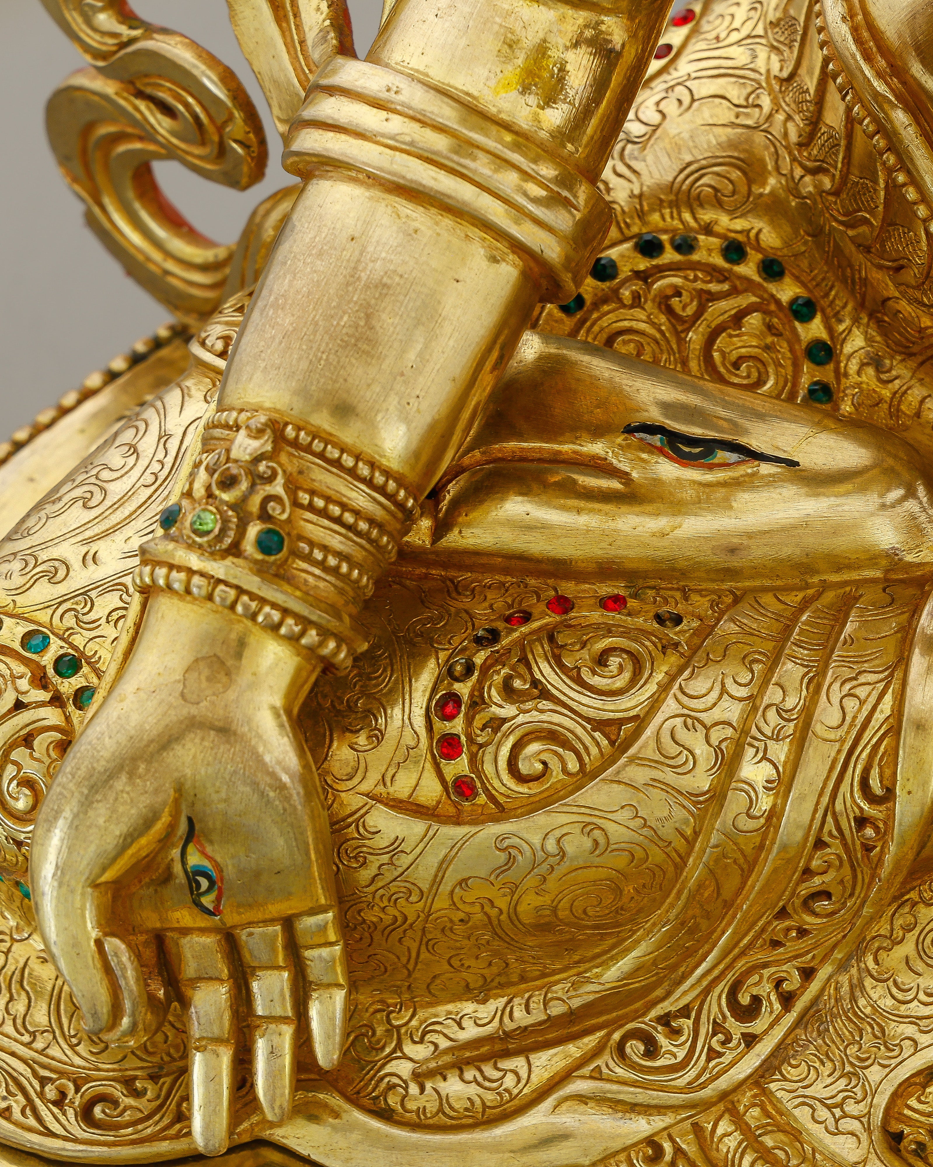 Pure Gold, Eternal Grace | White Tara Statue