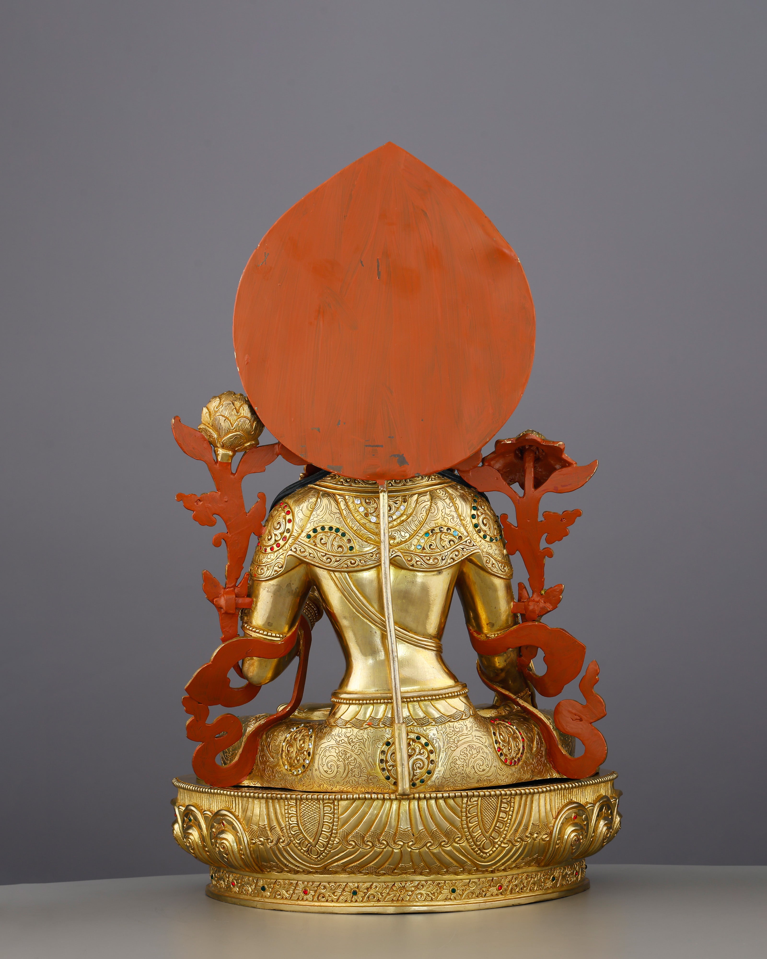 Pure Gold, Eternal Grace | White Tara Statue
