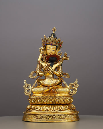 Two Becomes One | Vajradhara Shakti Statue That Embodies the Sacred Union of Wisdom and Bliss