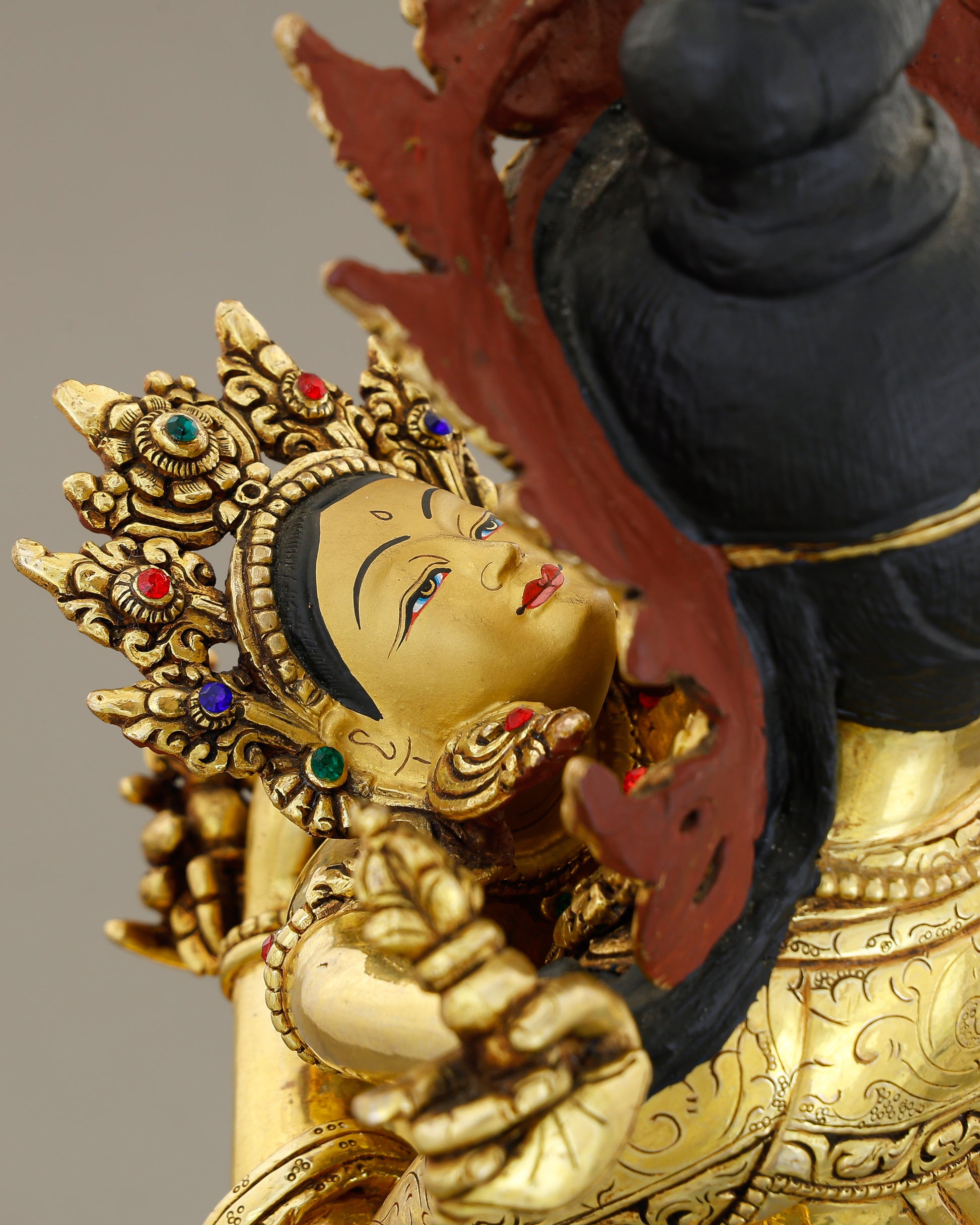Two Becomes One | Vajradhara Shakti Statue That Embodies the Sacred Union of Wisdom and Bliss - Authentic Handcrafted Statue