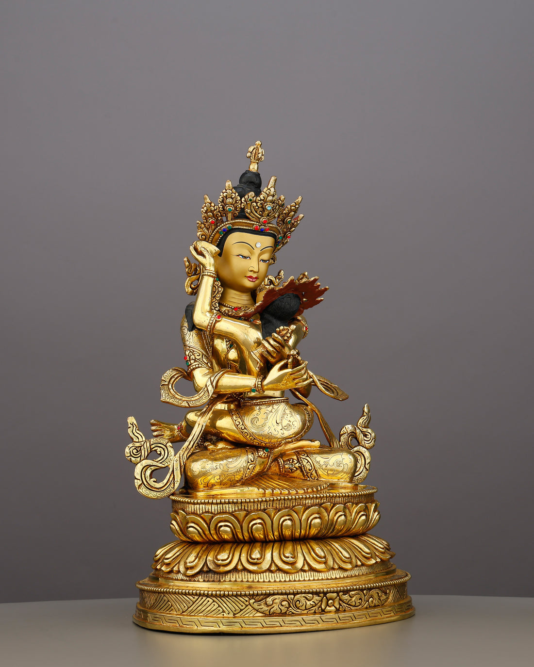 Two Becomes One | Vajradhara Shakti Statue That Embodies the Sacred Union of Wisdom and Bliss - Handcrafted Buddhist Statue - Authentic Sacred Art