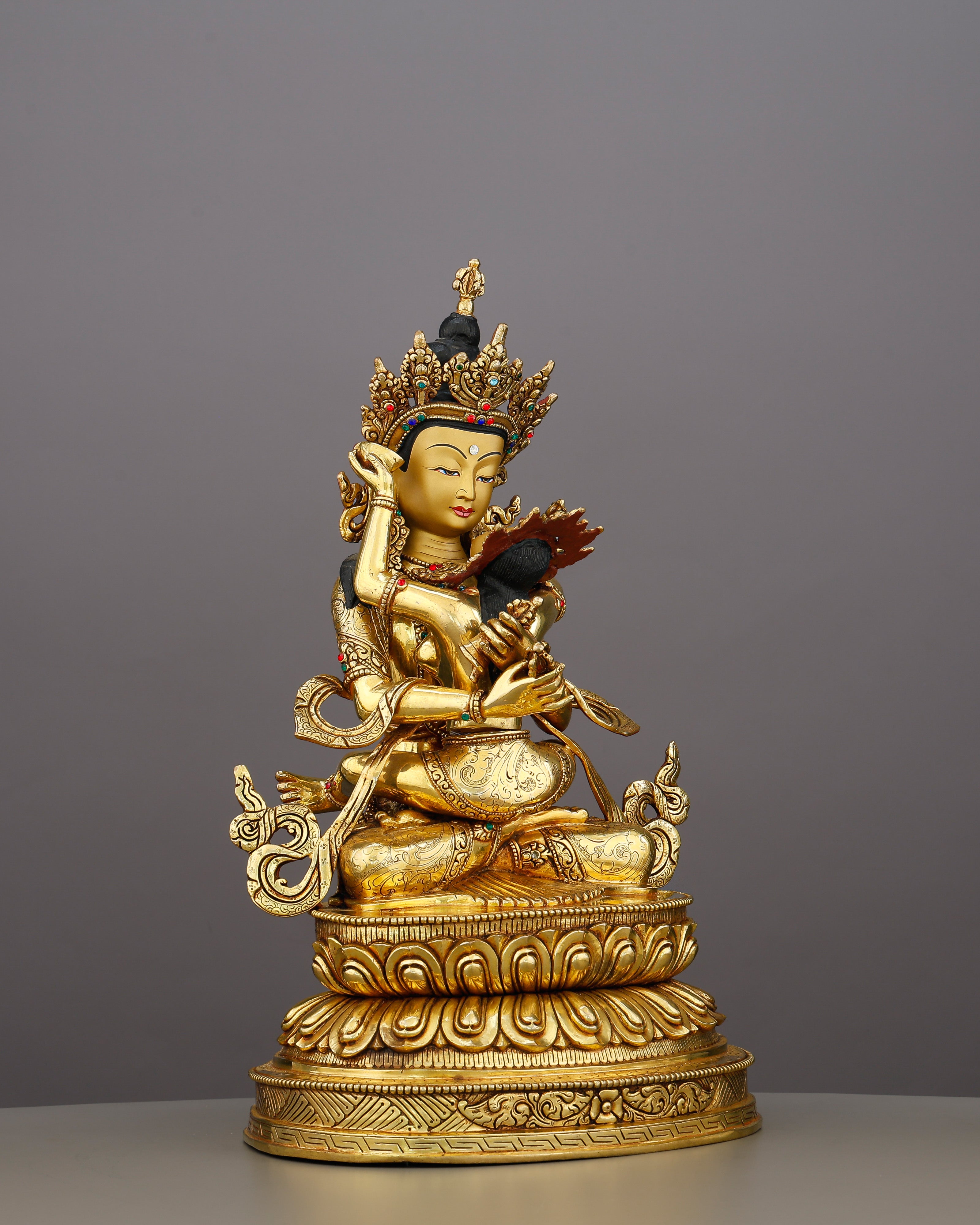 Two Becomes One | Vajradhara Shakti Statue That Embodies the Sacred Union of Wisdom and Bliss