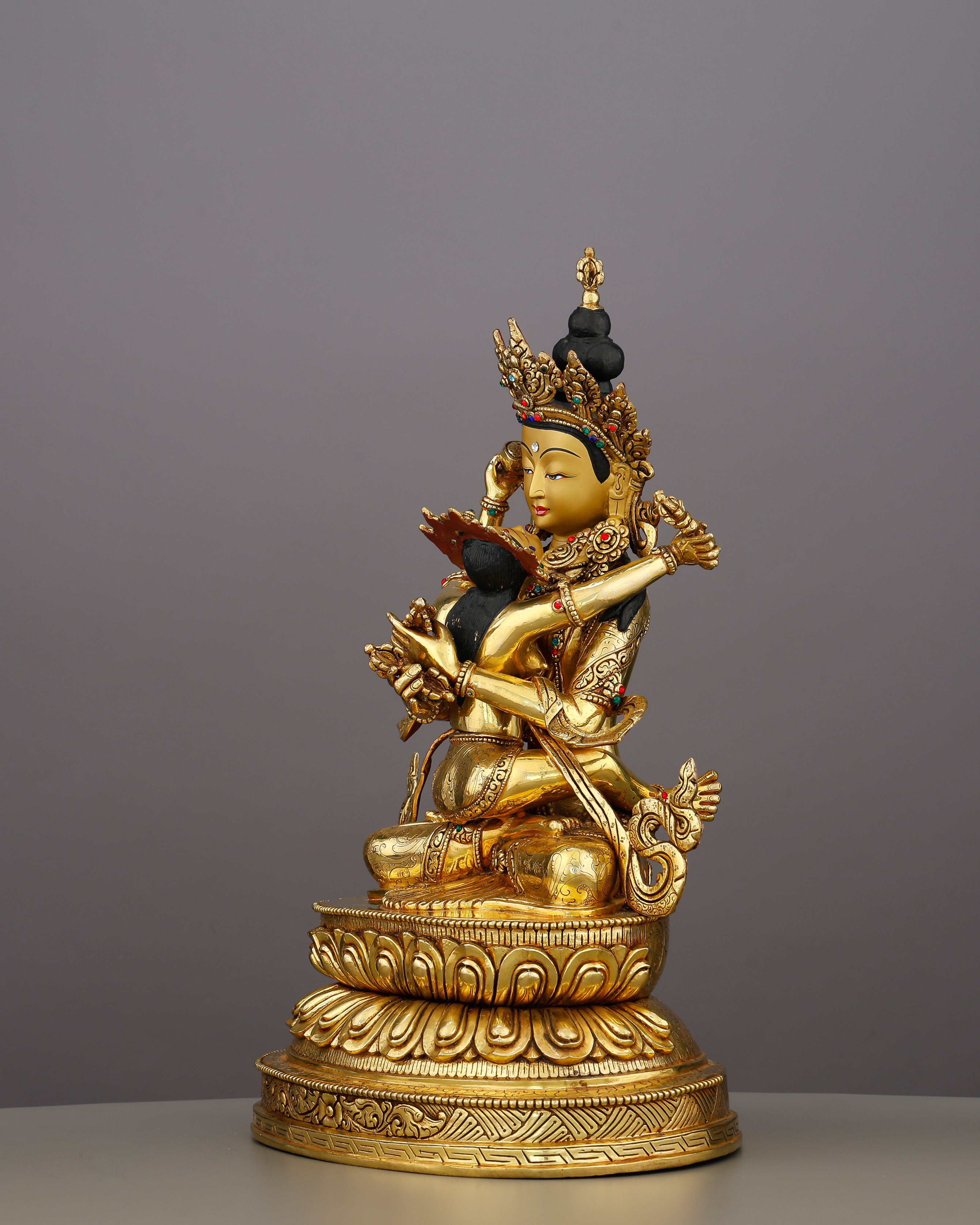 Two Becomes One | Vajradhara Shakti Statue That Embodies the Sacred Union of Wisdom and Bliss