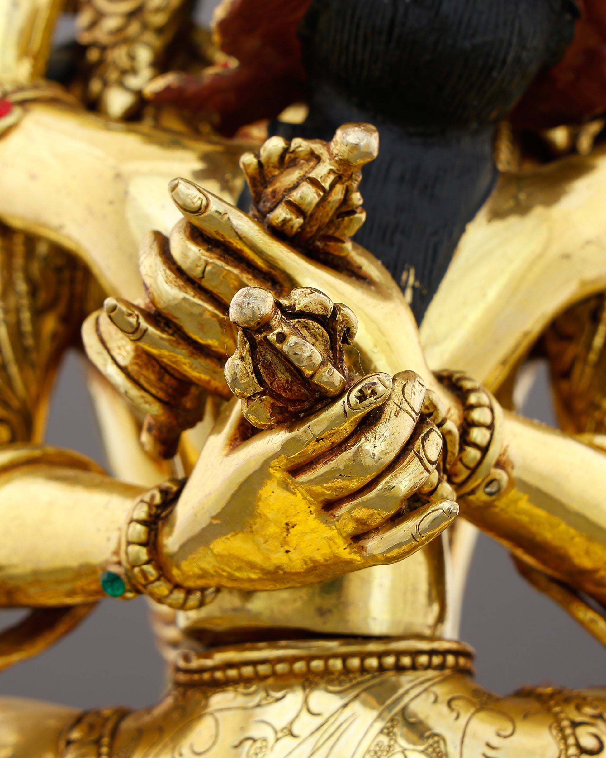 Two Becomes One | Vajradhara Shakti Statue That Embodies the Sacred Union of Wisdom and Bliss - Authentic Handcrafted Statue