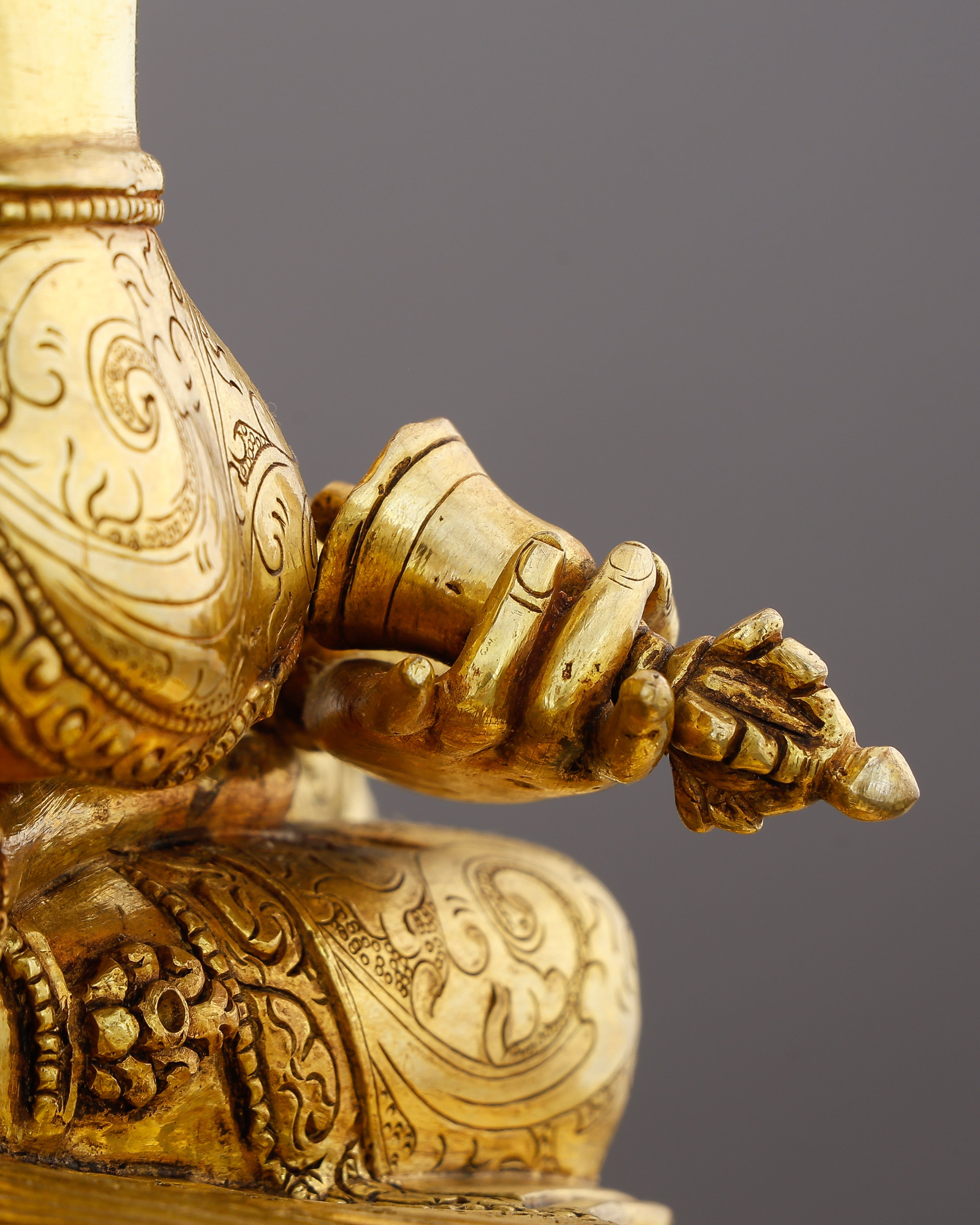 Purity in Sacred Embrace | Vajrasattva Shakti Statue That Unites Diamond Clarity With the Bliss of Liberation
