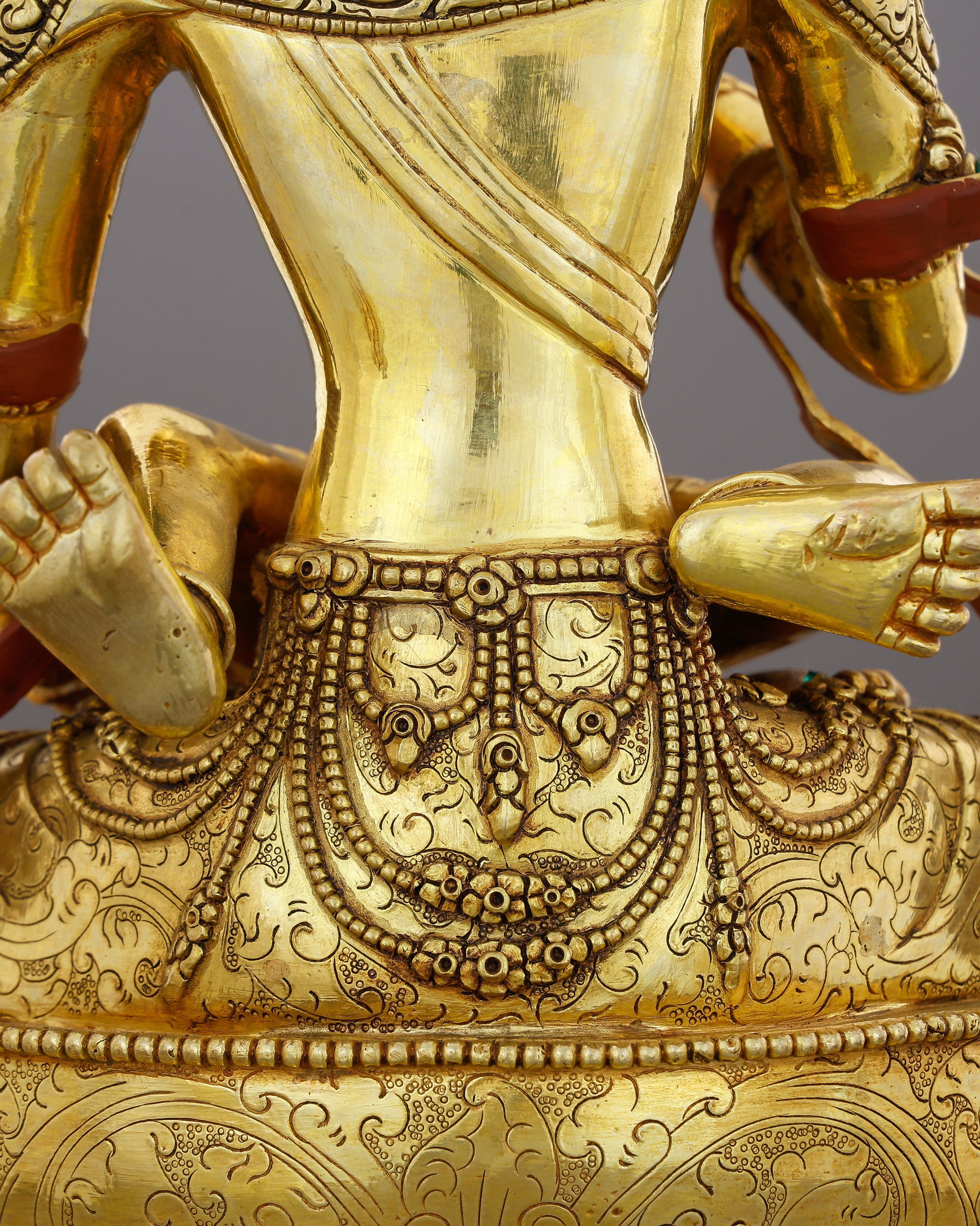 Purity in Sacred Embrace | Vajrasattva Shakti Statue That Unites Diamond Clarity With the Bliss of Liberation