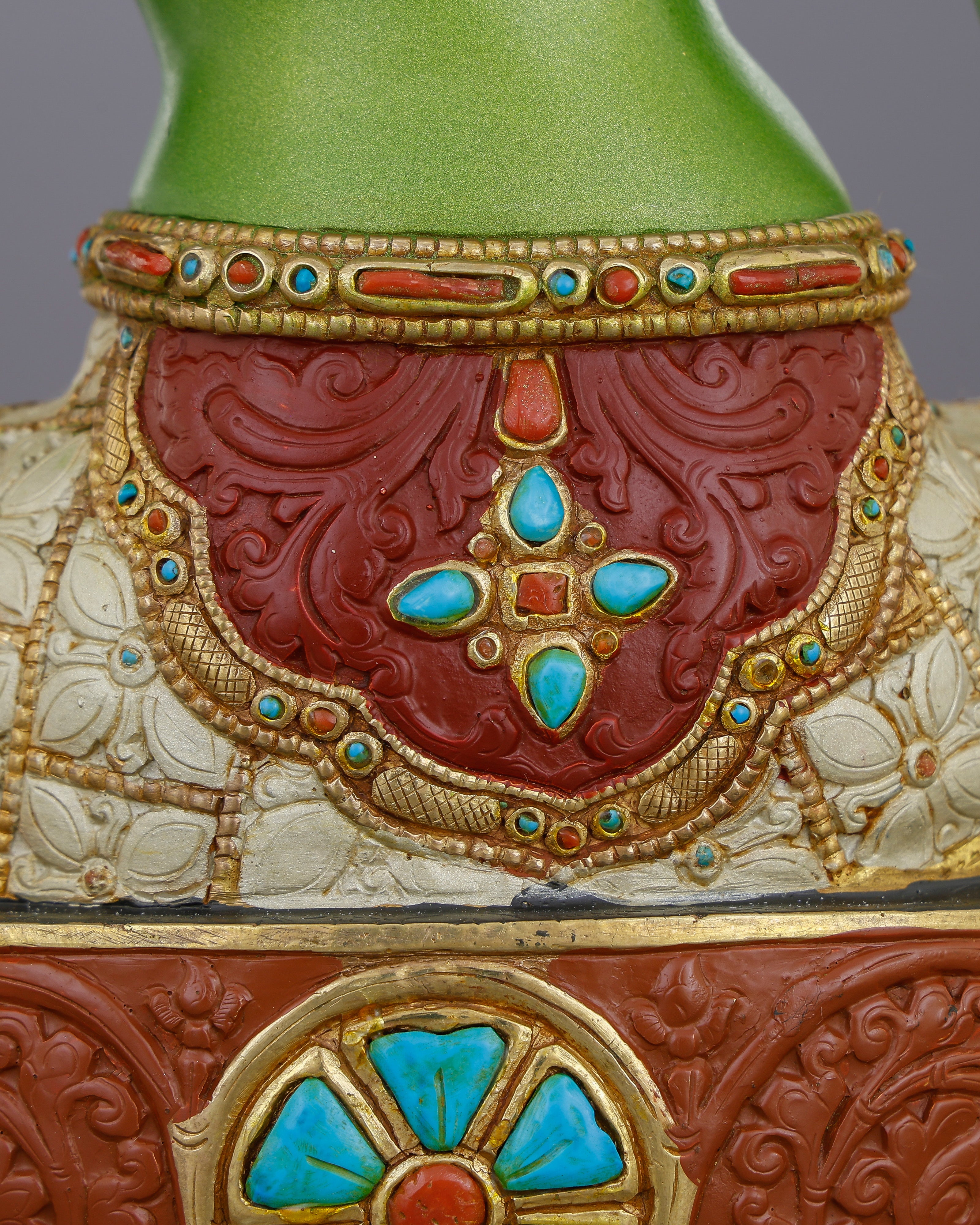 Born from Compassion, Clothed in Emerald | Handcrafted Green Tara From Nepal