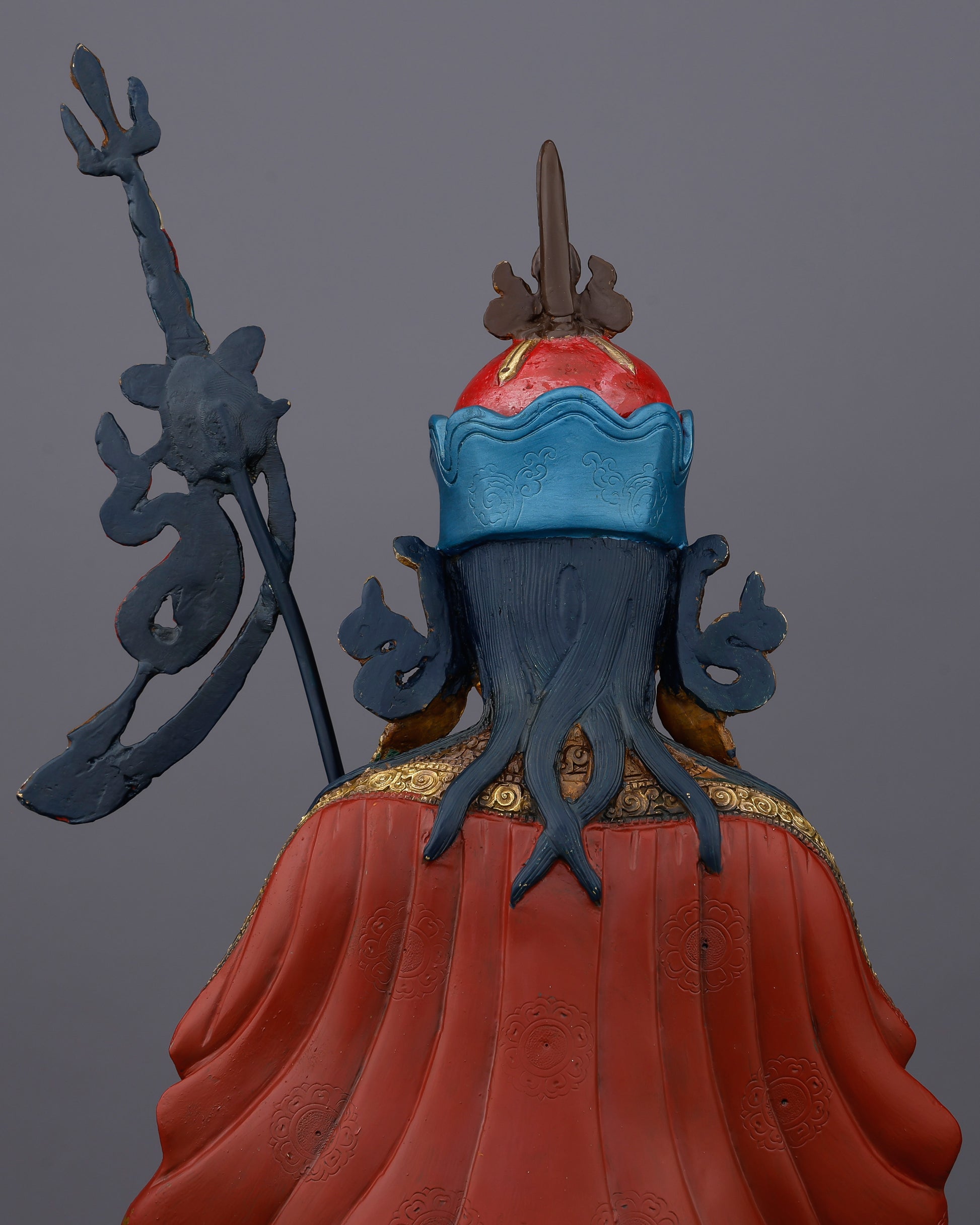 The Thunderbolt Master of the Lake | Handcrafted Guru Tshokye Dorje From Nepal - Authentic Handcrafted Statue