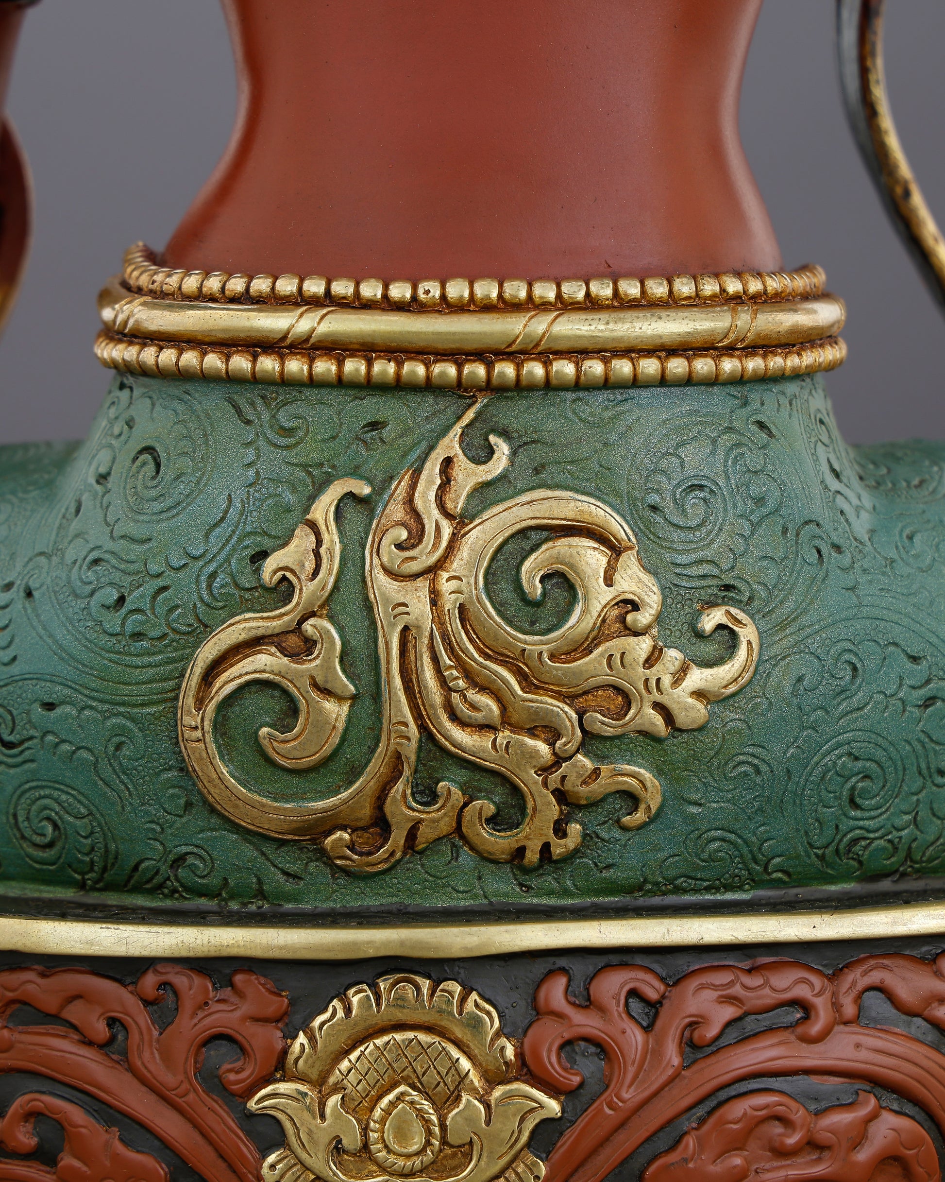 He Waits Until the Last Soul Is Free | Handcrafted Ksitigarbha From Nepal - Authentic Handcrafted Statue