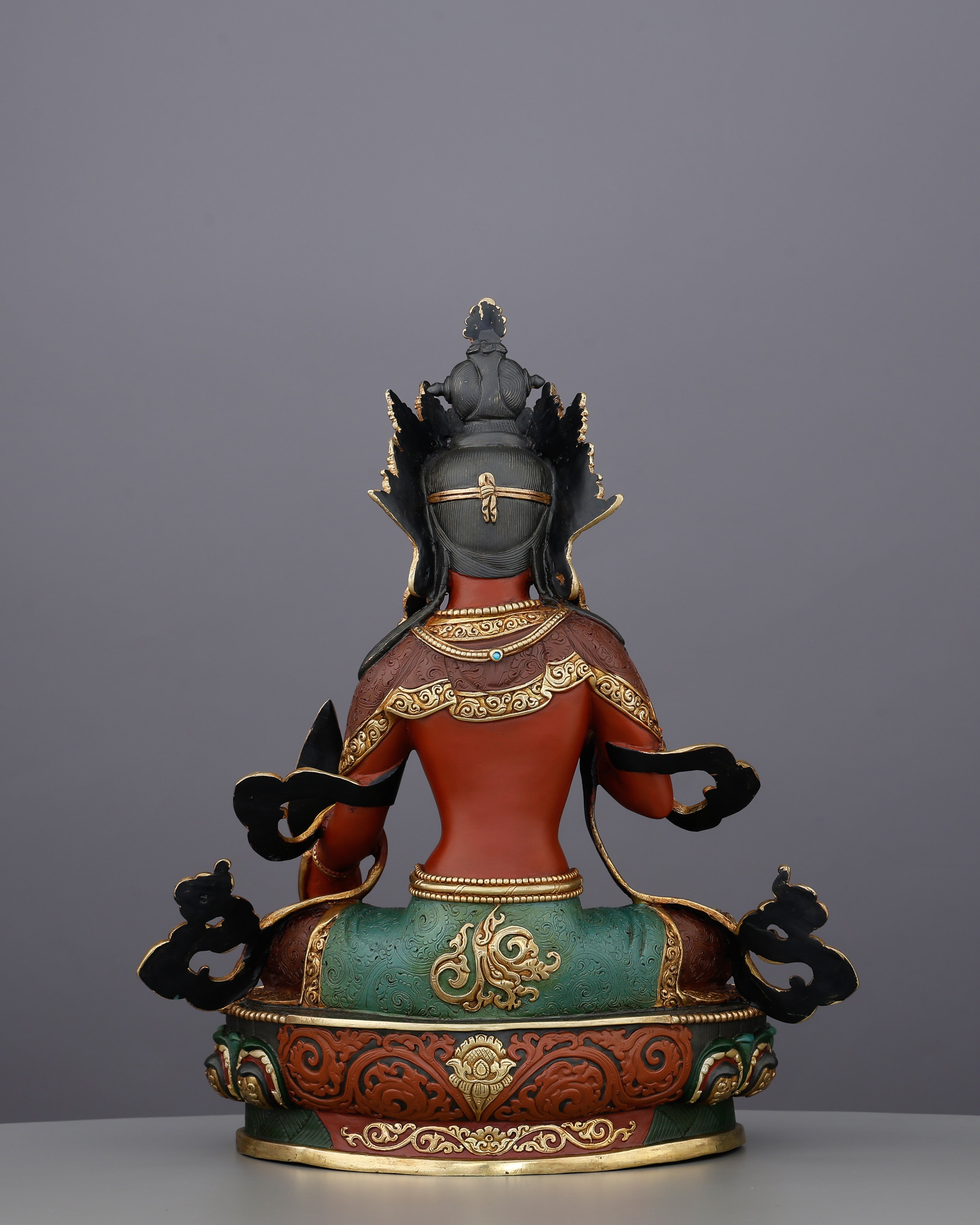 He Waits Until the Last Soul Is Free | Handcrafted Ksitigarbha From Nepal