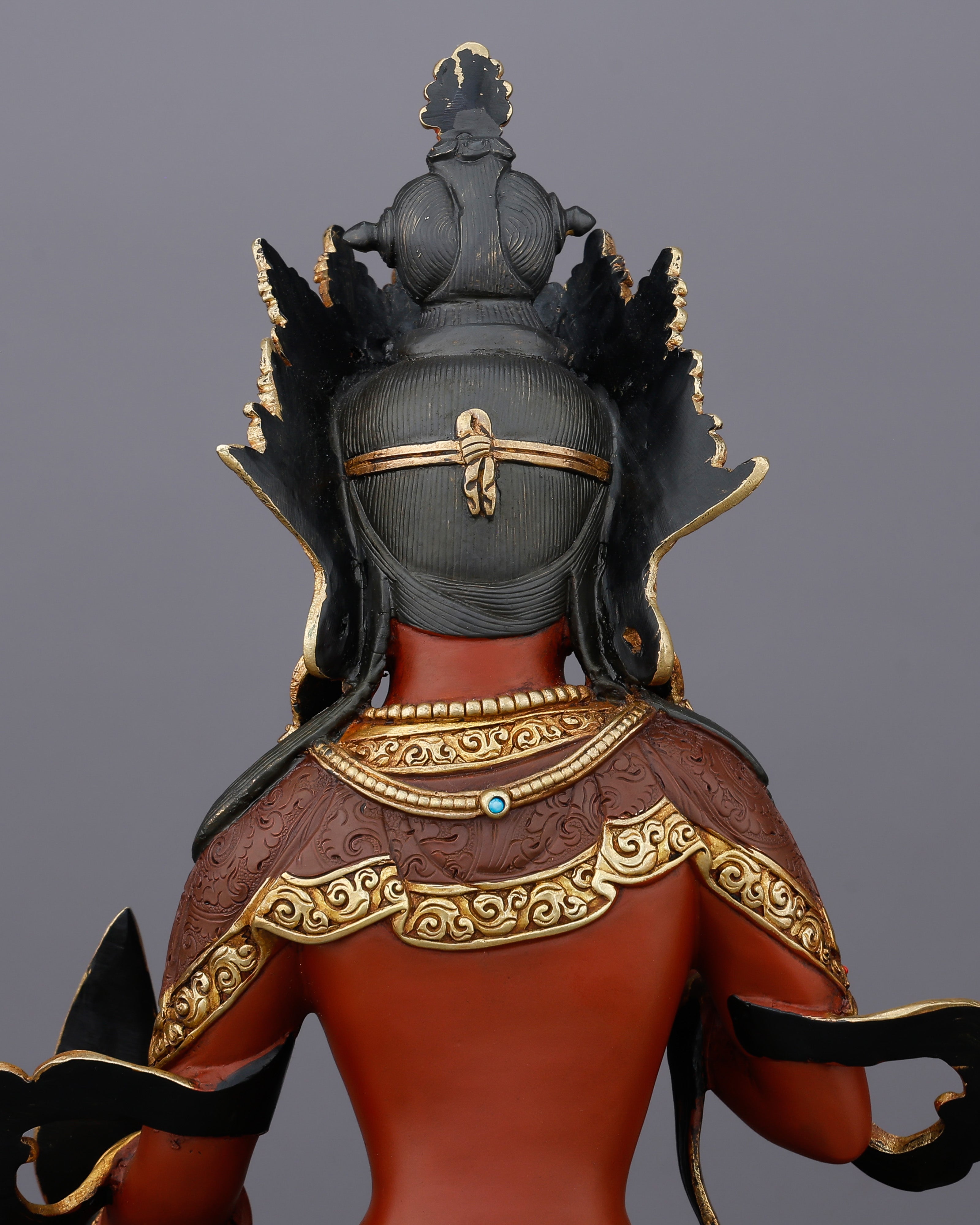 He Waits Until the Last Soul Is Free | Handcrafted Ksitigarbha From Nepal