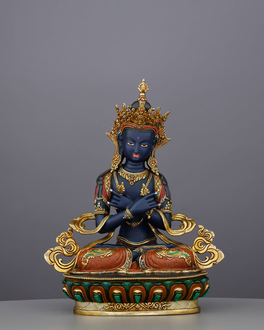 Vajradhara | The Primordial Buddha Speaks in Silence - Handcrafted Buddhist Statue