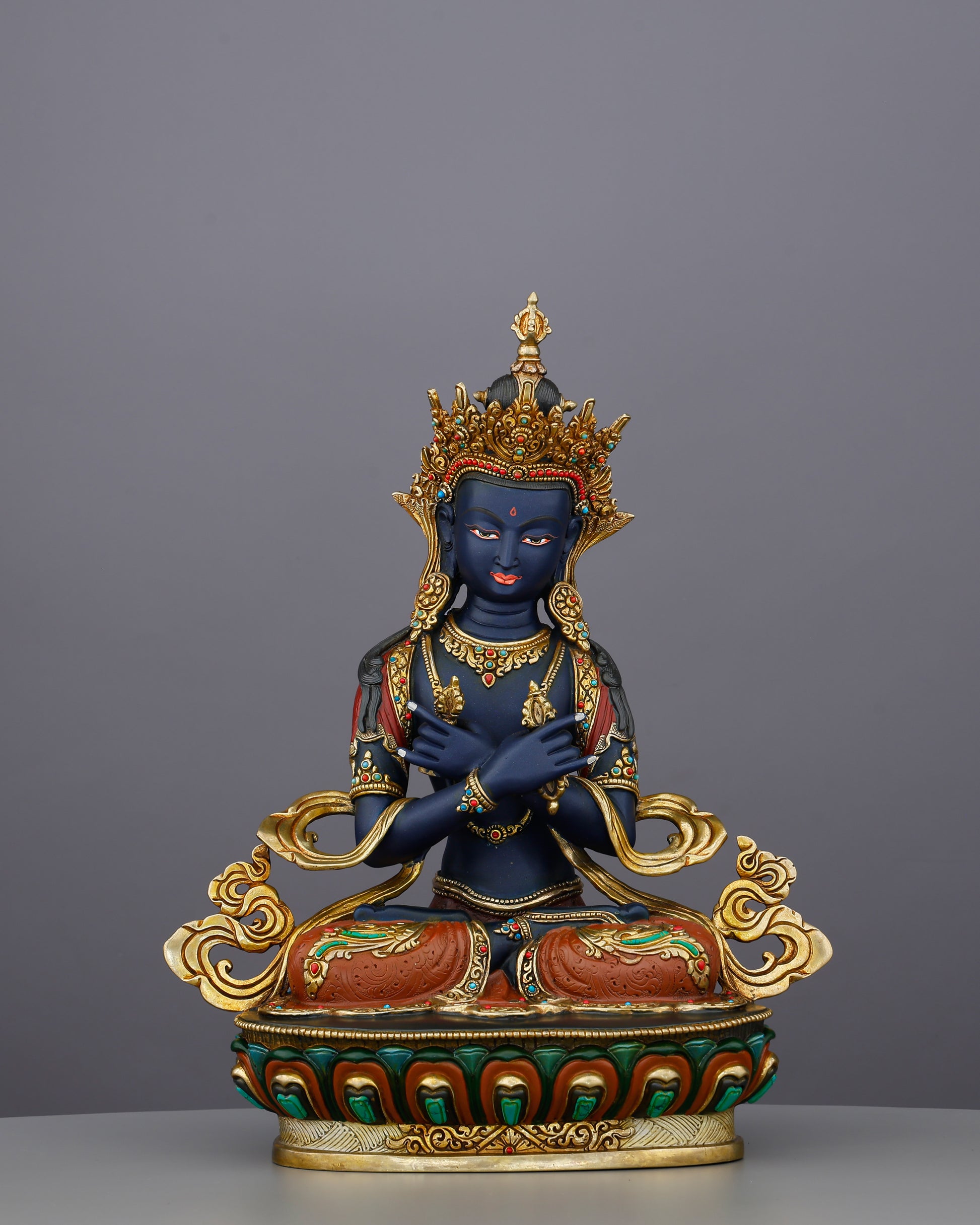Vajradhara | The Primordial Buddha Speaks in Silence - Authentic Handcrafted Statue