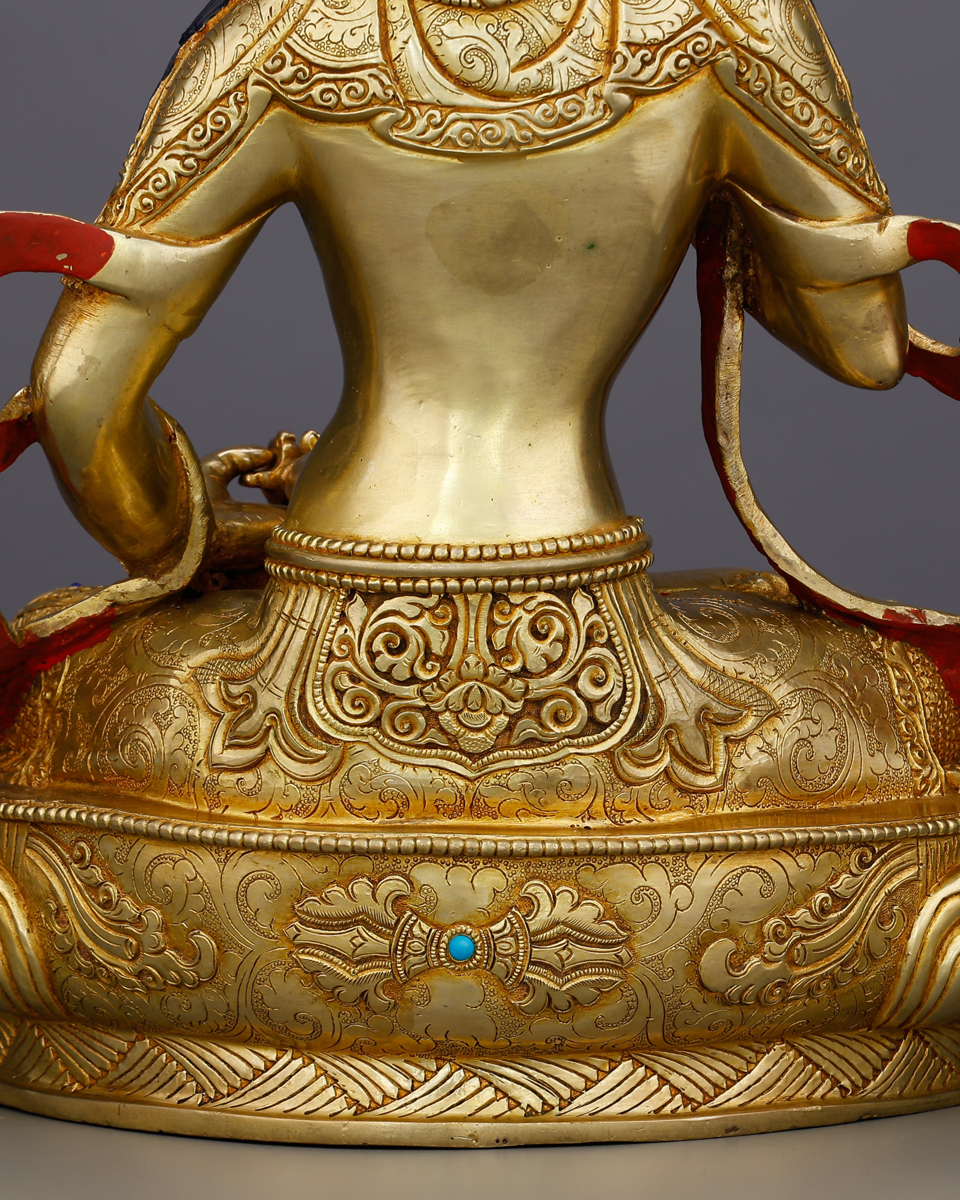 Stainless as the Sky, Brilliant as Gold | 24K Gold Gilded Vajrasattva From Nepal