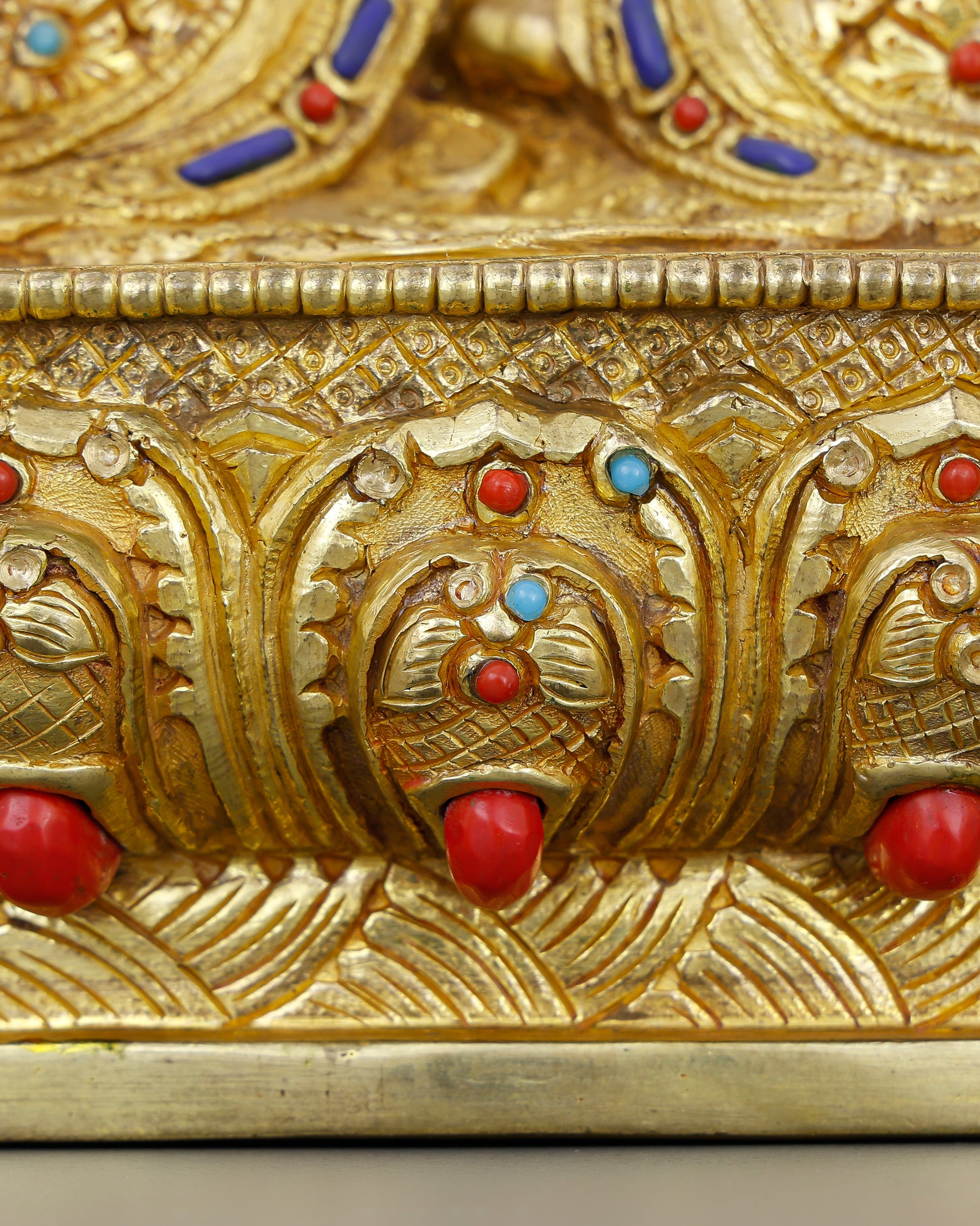 Where Enlightenment Meets Earth | Jewelled Sakyamuni Buddha From Nepal - Authentic Handcrafted Statue