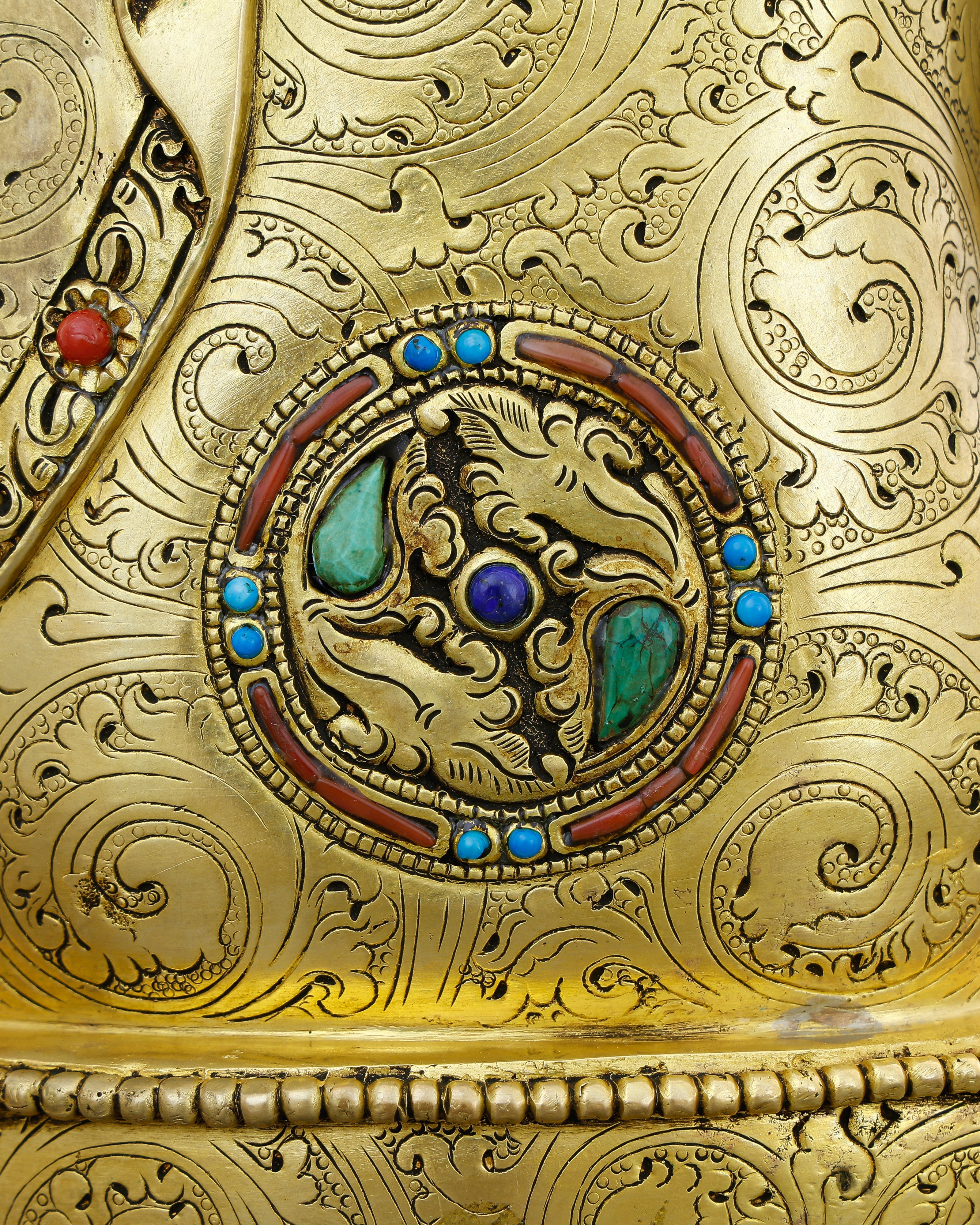 Infinite Light, Infinite Welcome | 24K Gold Gilded Amitabha Buddha From Nepal