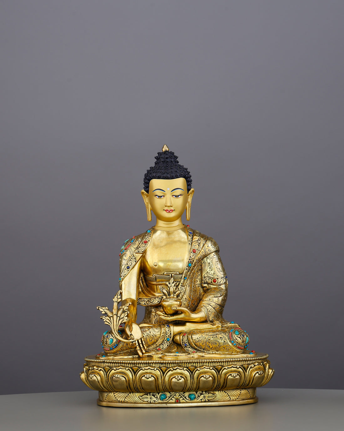 The Buddha Who Heals What Medicine Cannot | Medicine Buddha From Nepal - Handcrafted Buddhist Statue