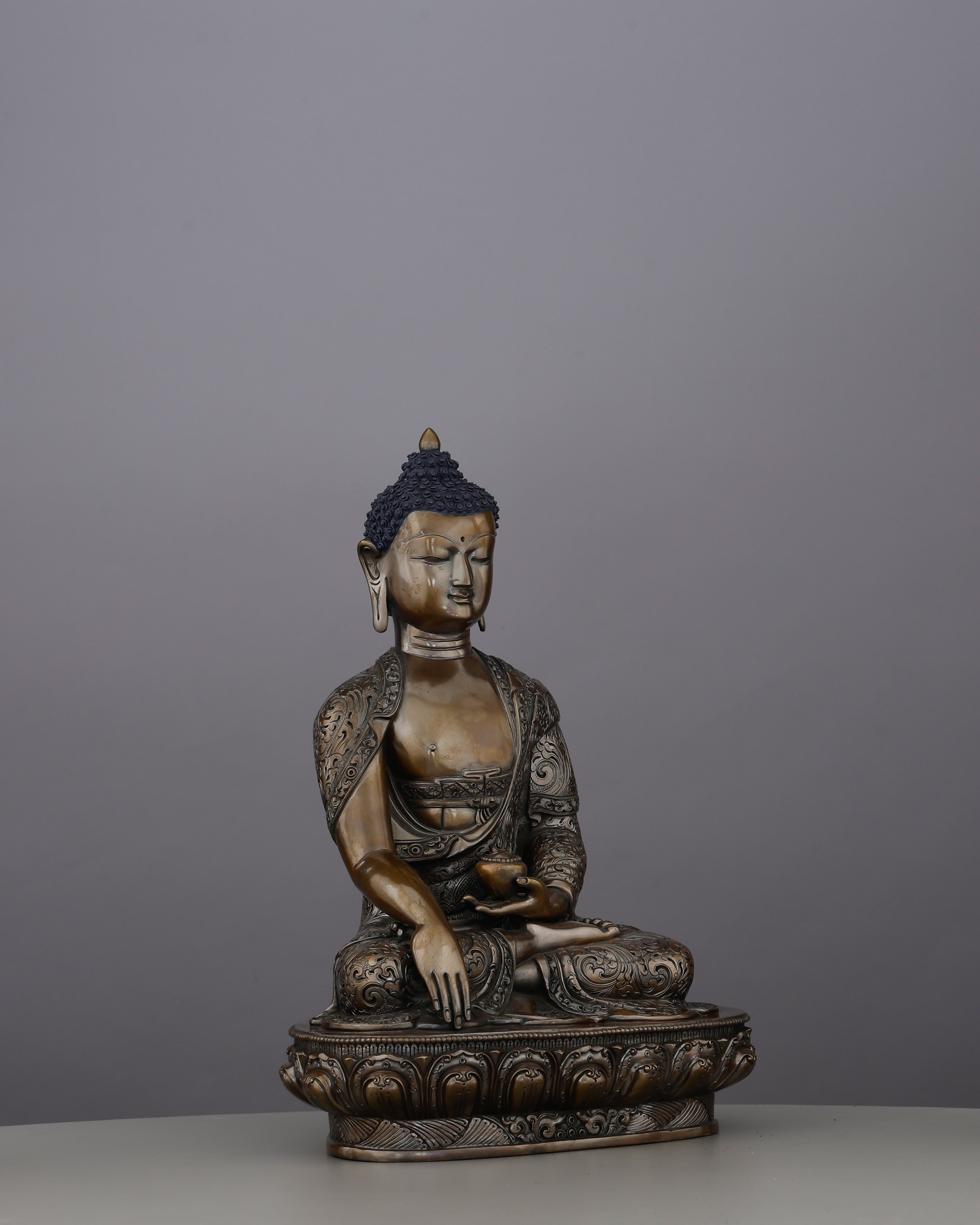 Ancient Warmth, Timeless Awakening | Oxidized Sakyamuni Buddha From Nepal