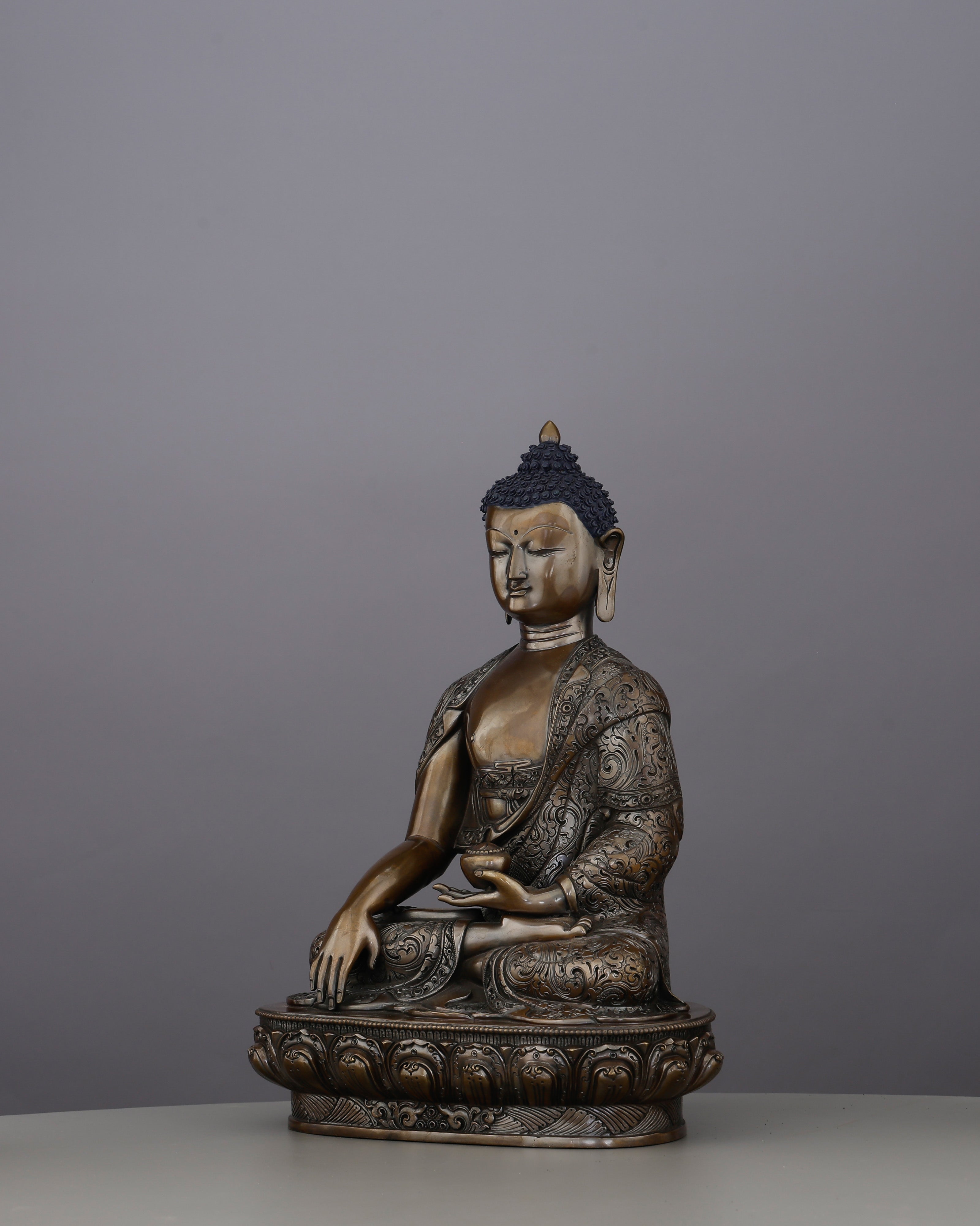 Ancient Warmth, Timeless Awakening | Oxidized Sakyamuni Buddha From Nepal