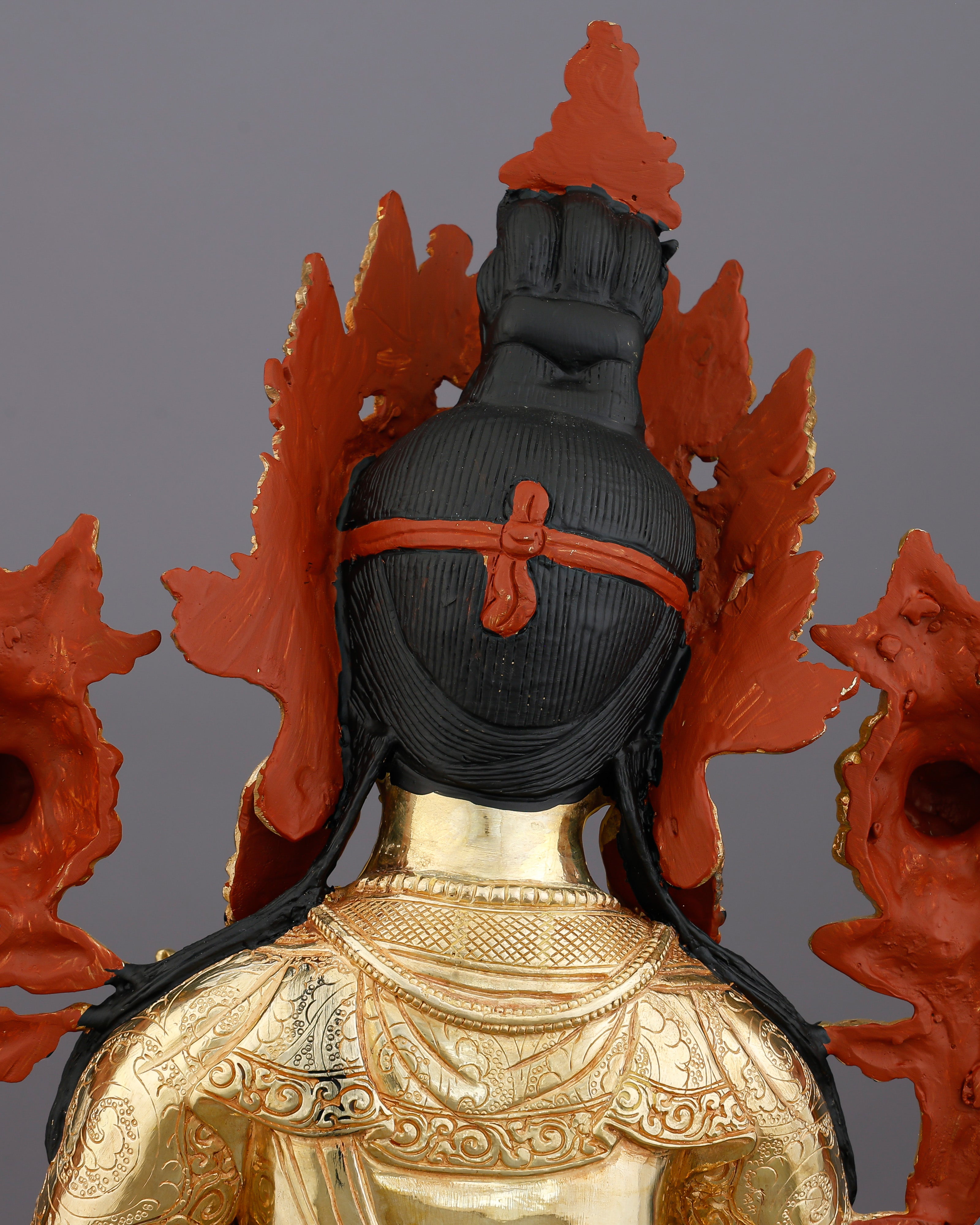 She Rises Before You Finish Calling | Grand 24K Gold Gilded Green Tara From Nepal
