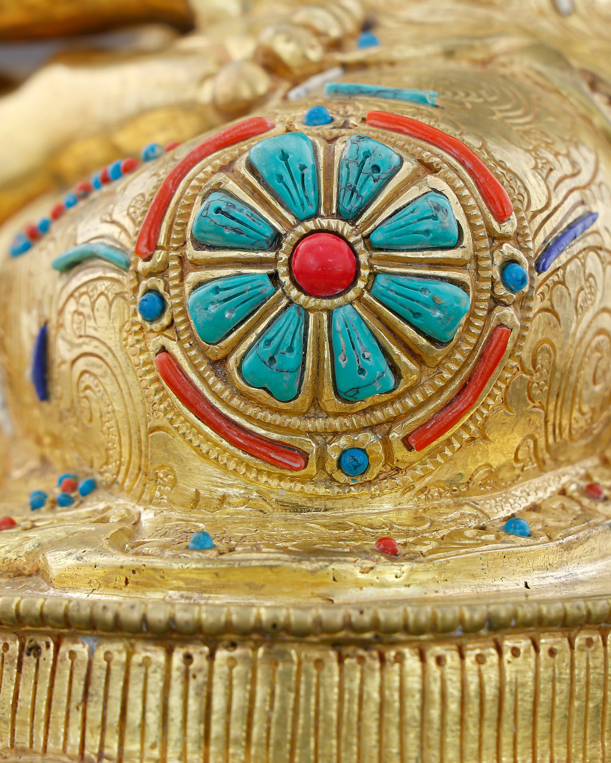 The Earth Bore Witness and the World Was Changed | Grand Sakyamuni Buddha From Nepal - Authentic Handcrafted Statue