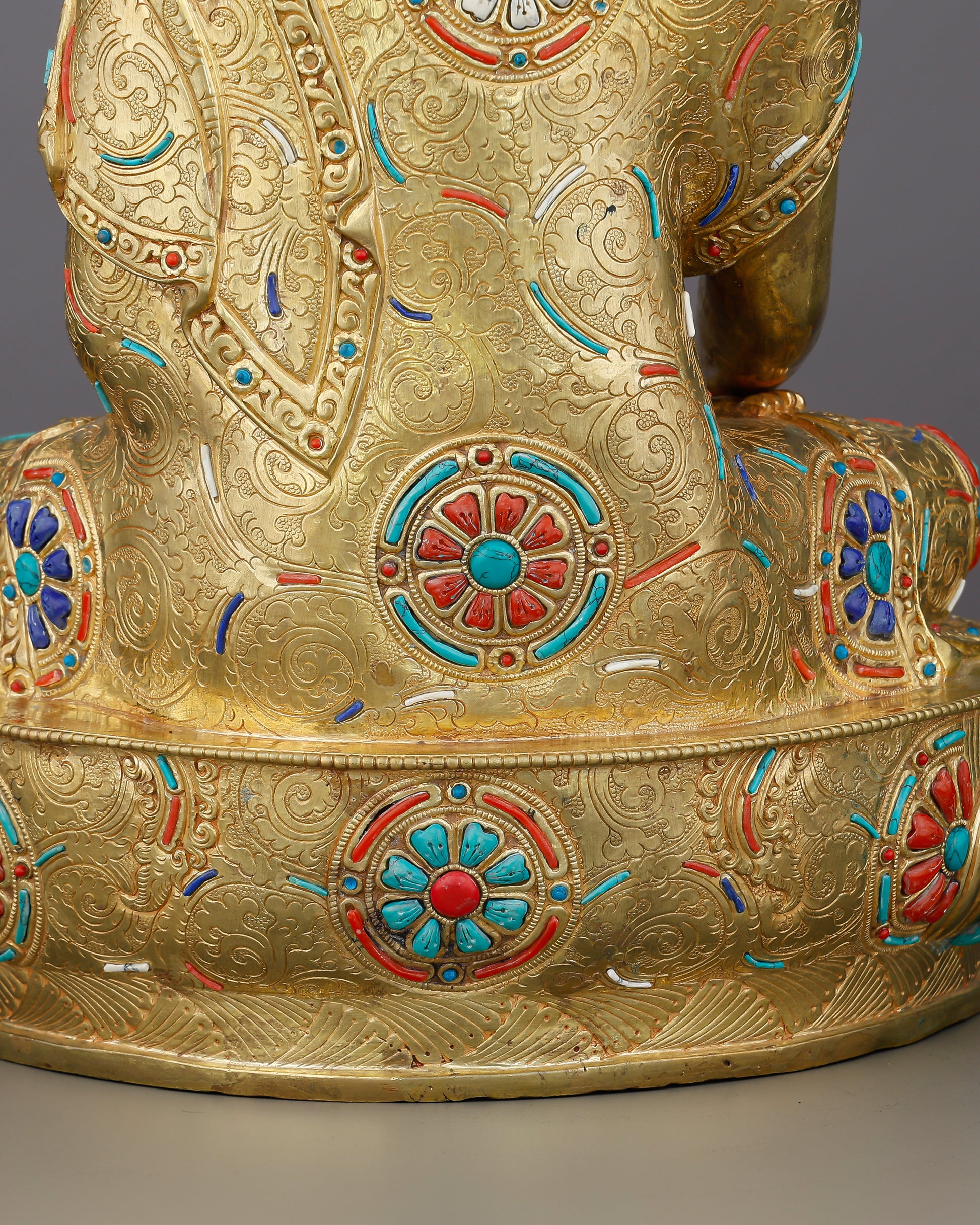 The Earth Bore Witness and the World Was Changed | Grand Sakyamuni Buddha From Nepal - Authentic Handcrafted Statue