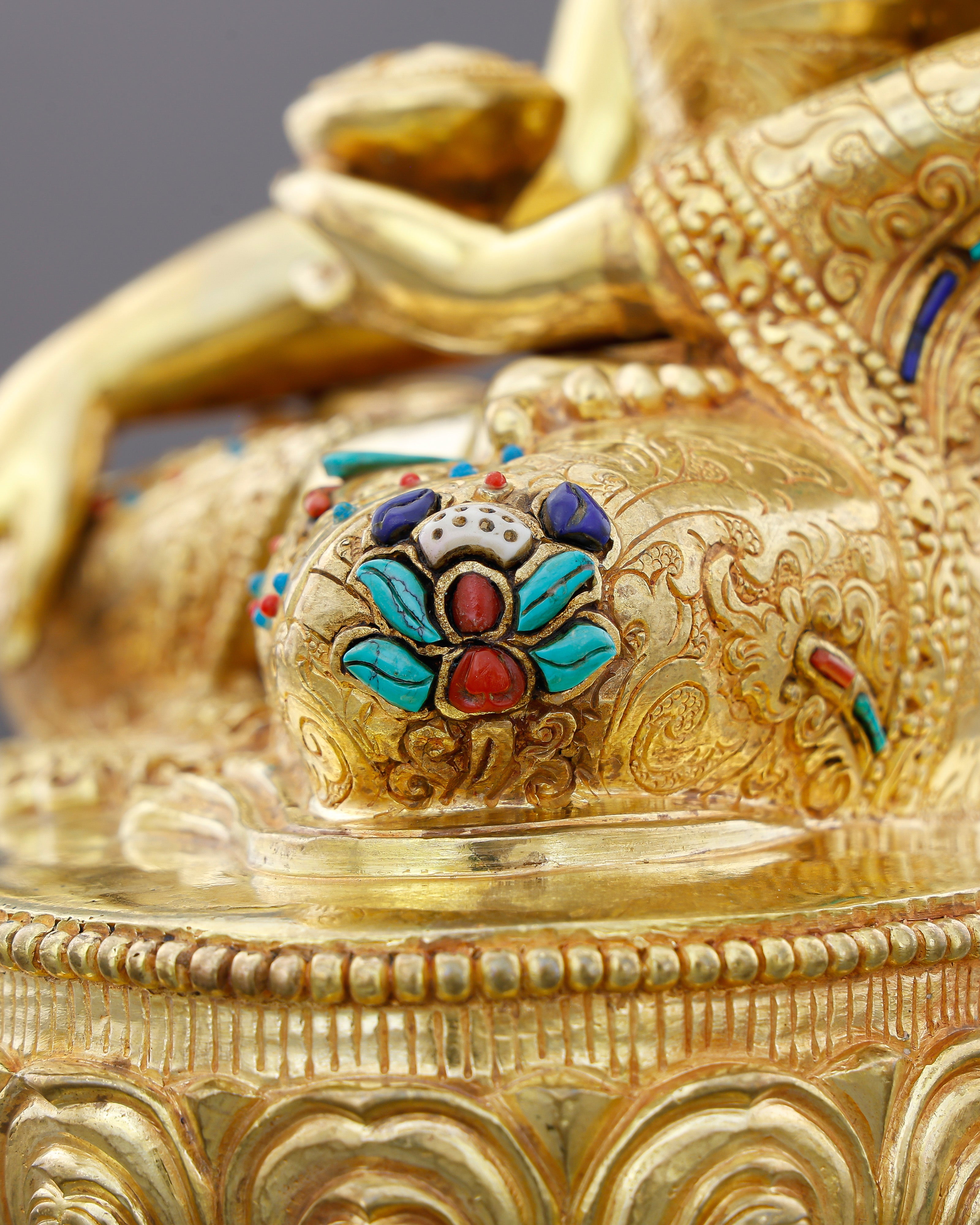 Small in Size, Infinite in Presence | 24K Gold Gilded Sakyamuni Buddha From Nepal