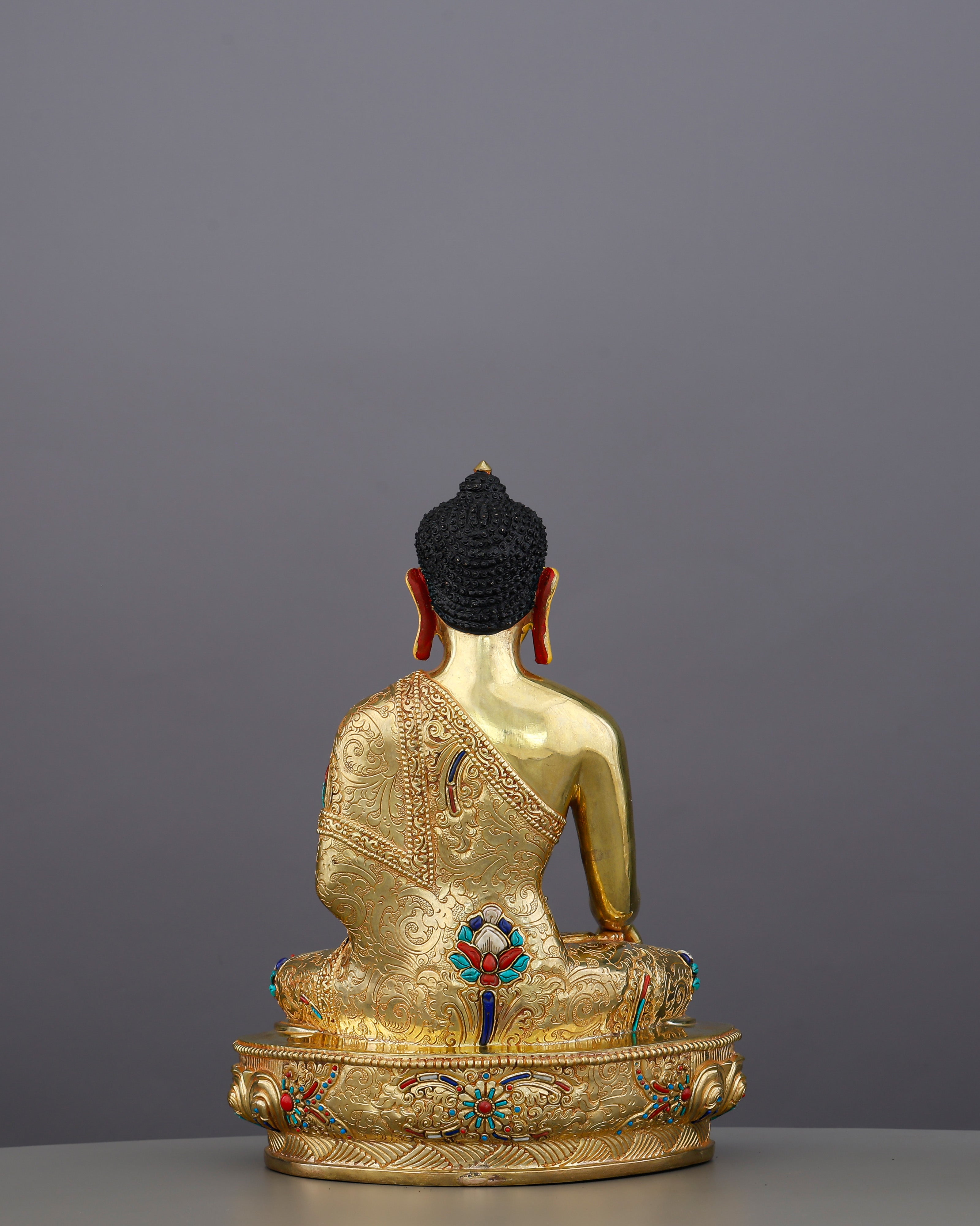 Small in Size, Infinite in Presence | 24K Gold Gilded Sakyamuni Buddha From Nepal