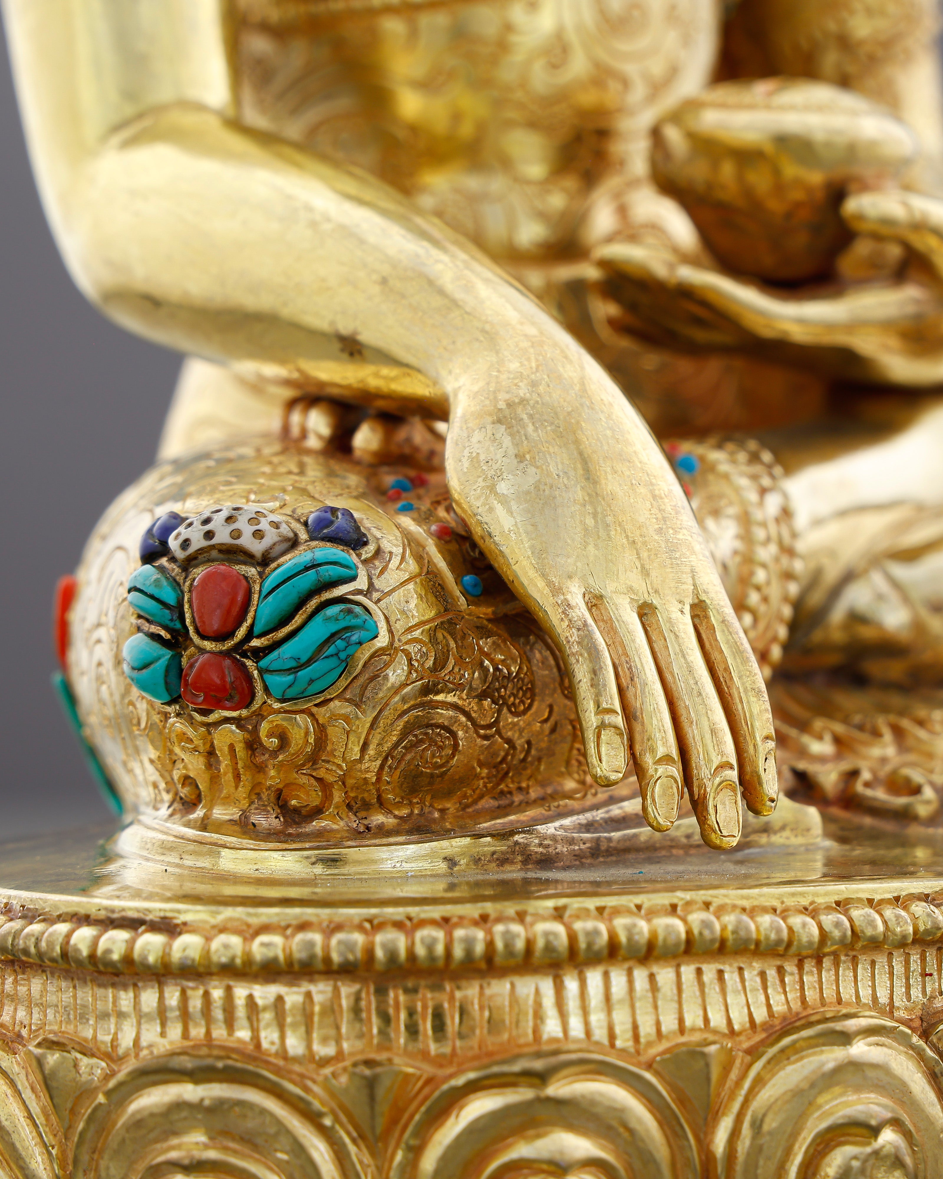 Small in Size, Infinite in Presence | 24K Gold Gilded Sakyamuni Buddha From Nepal