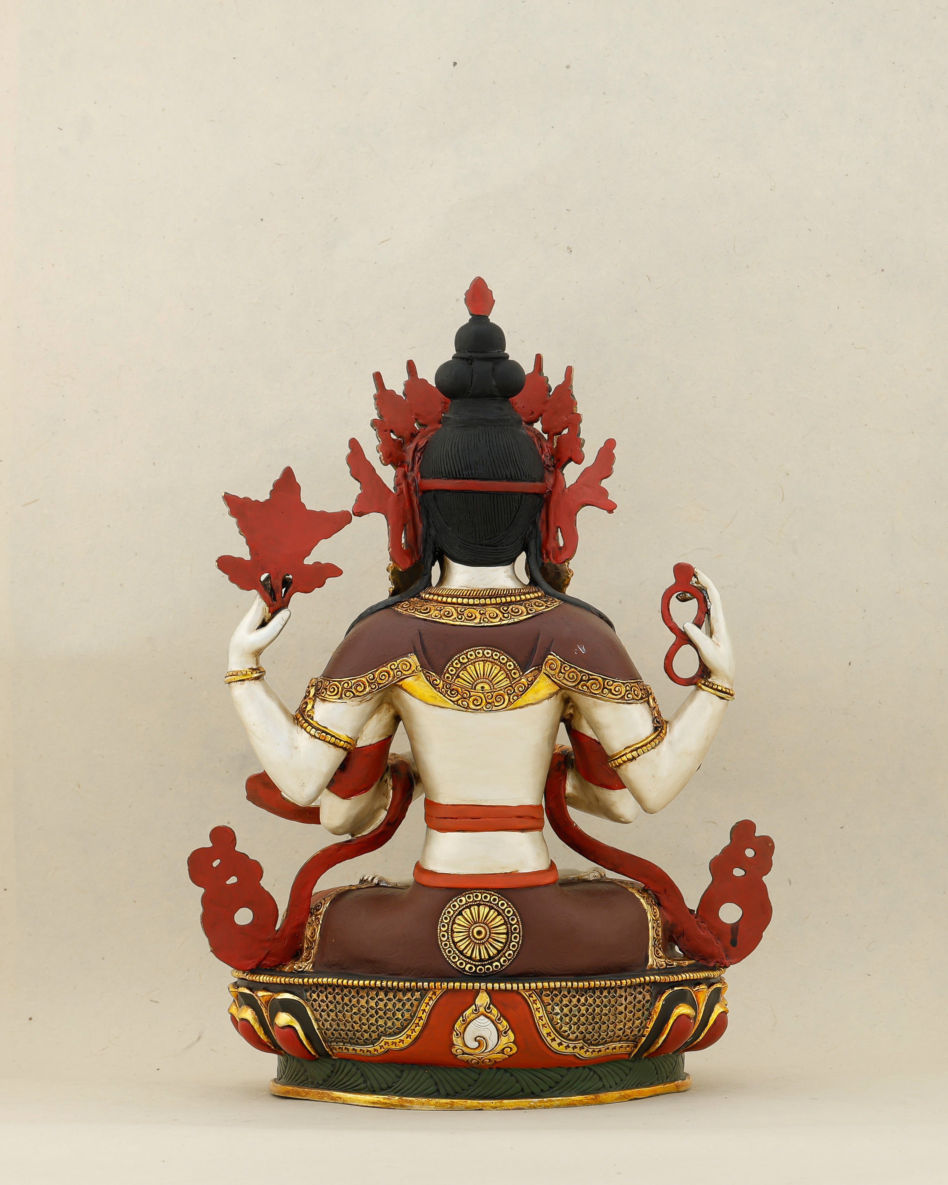 White as Mercy, Gold as Grace | Handcrafted Chengresi From The Himalayas