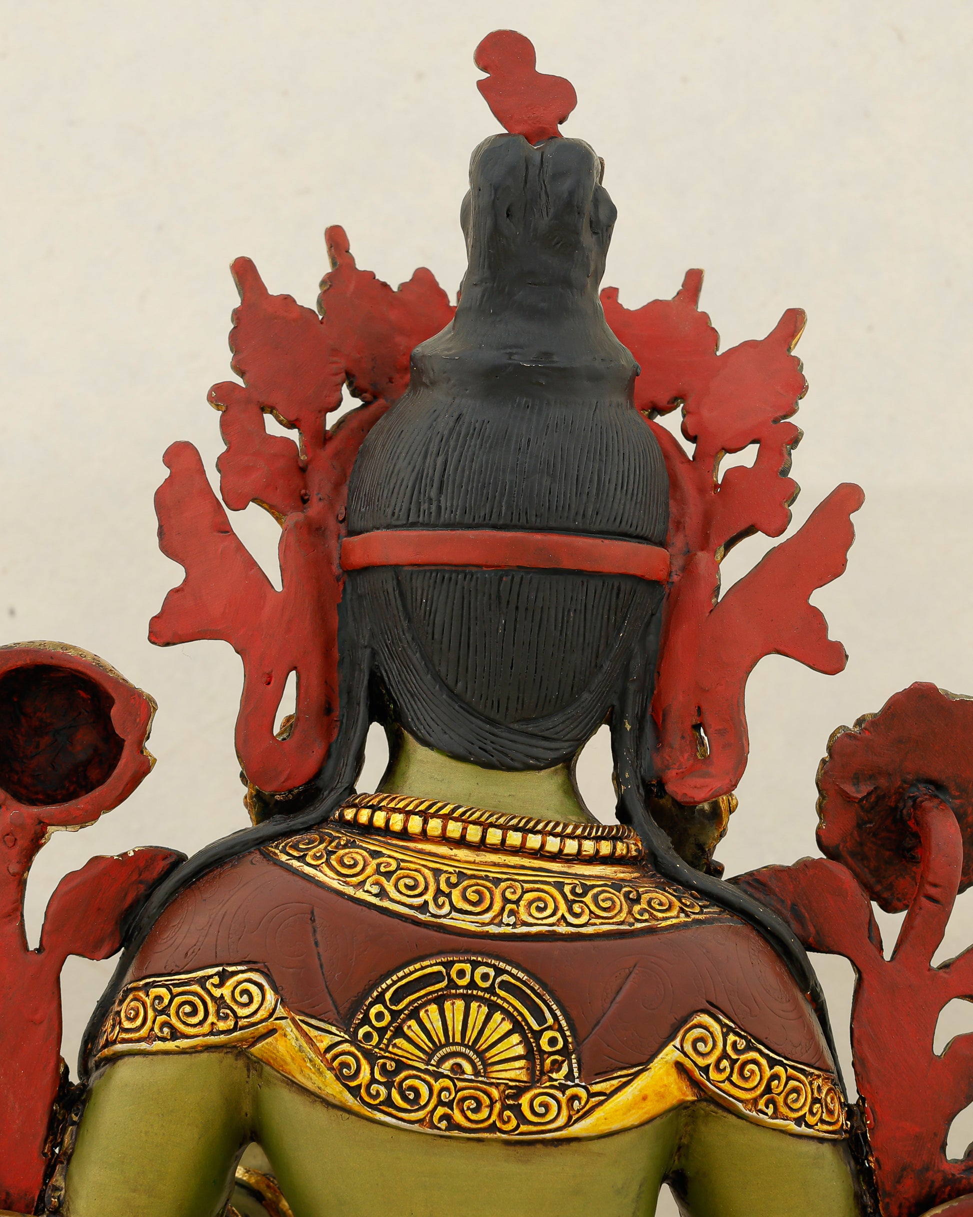 Green as Life Itself, Swift as Compassion | Handcrafted Green Tara From Nepal - Authentic Handcrafted Statue