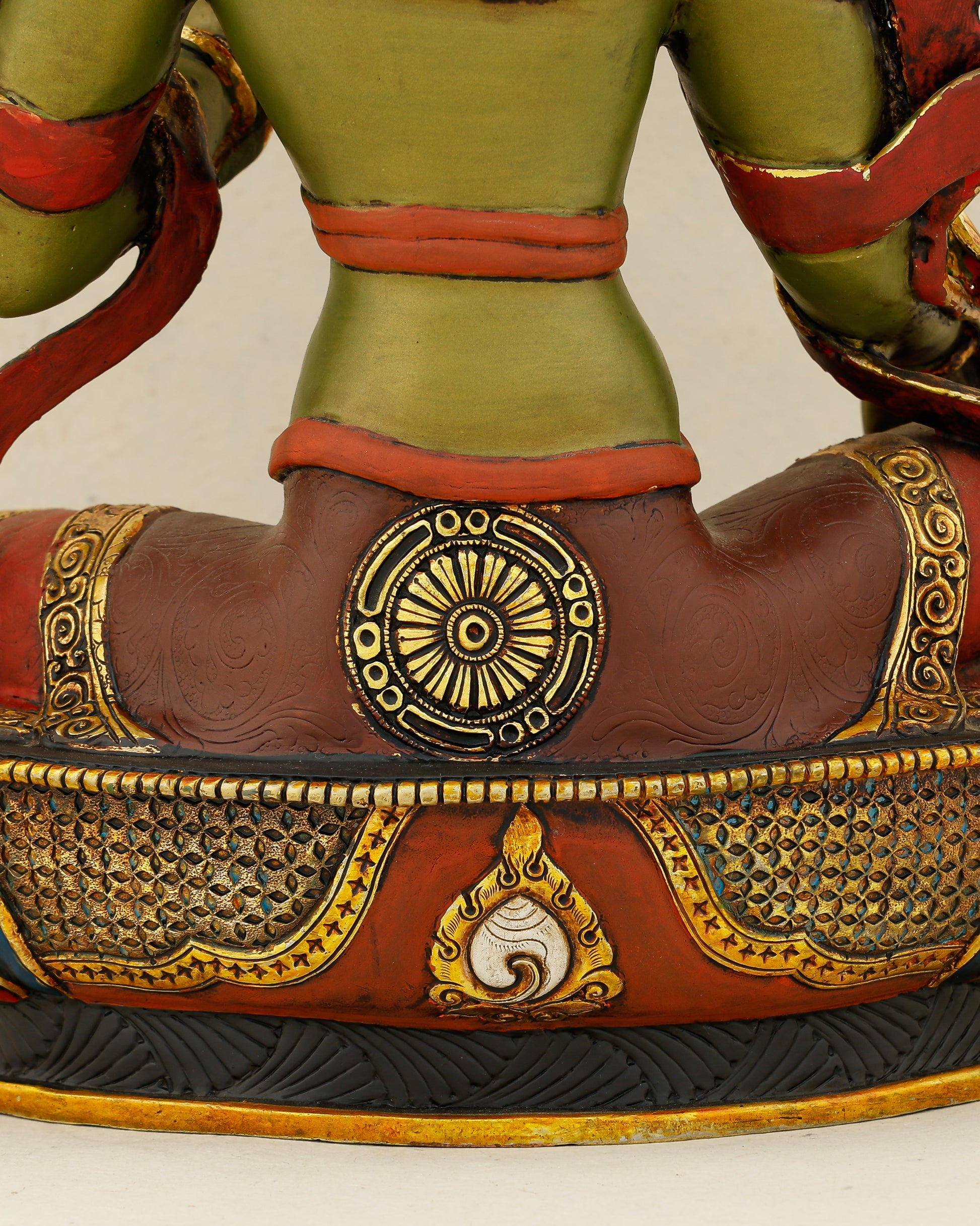 Green as Life Itself, Swift as Compassion | Handcrafted Green Tara From Nepal - Authentic Handcrafted Statue