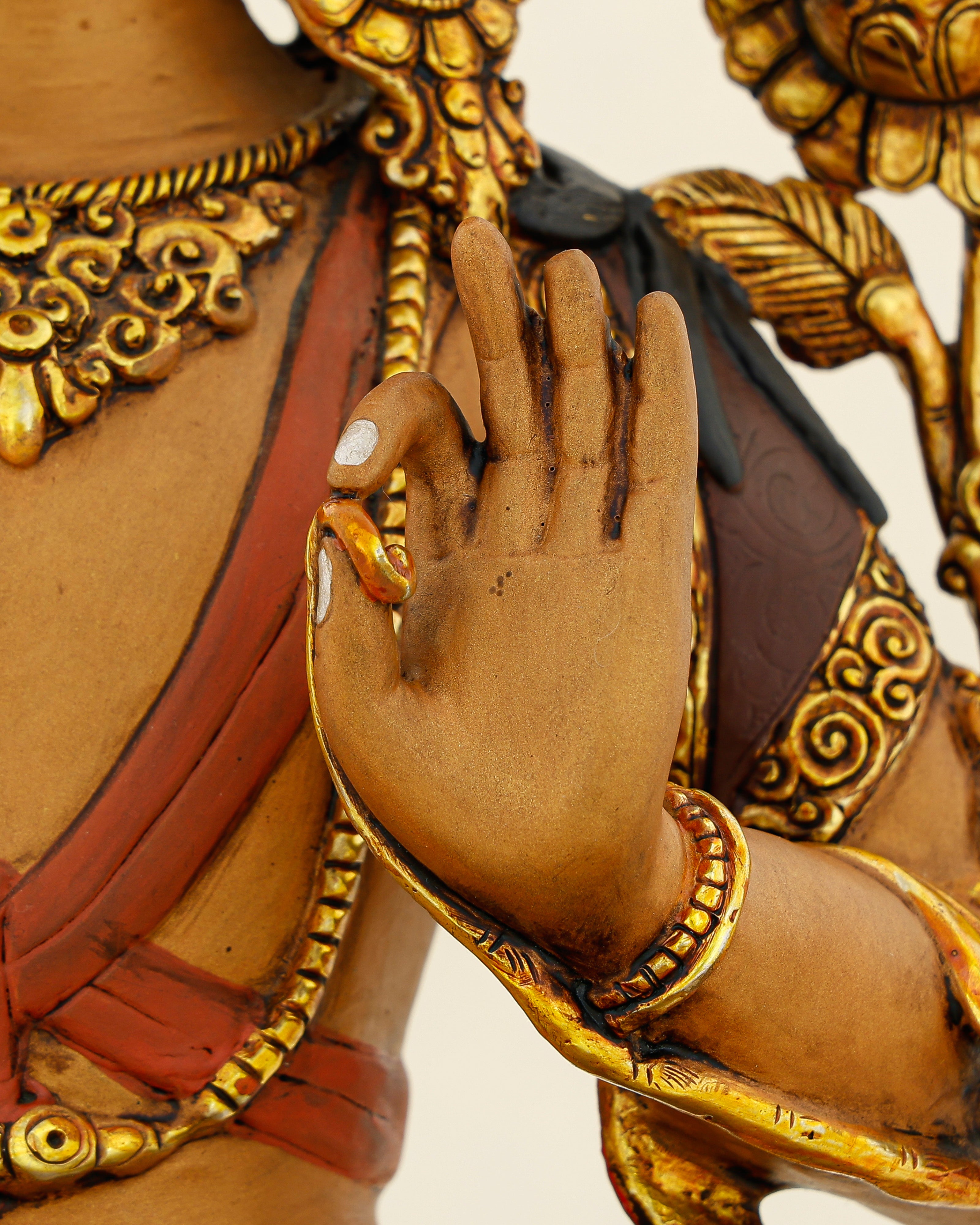 Raise the Sword, Cut Through the Dark | Handcrafted Manjushri From Nepal