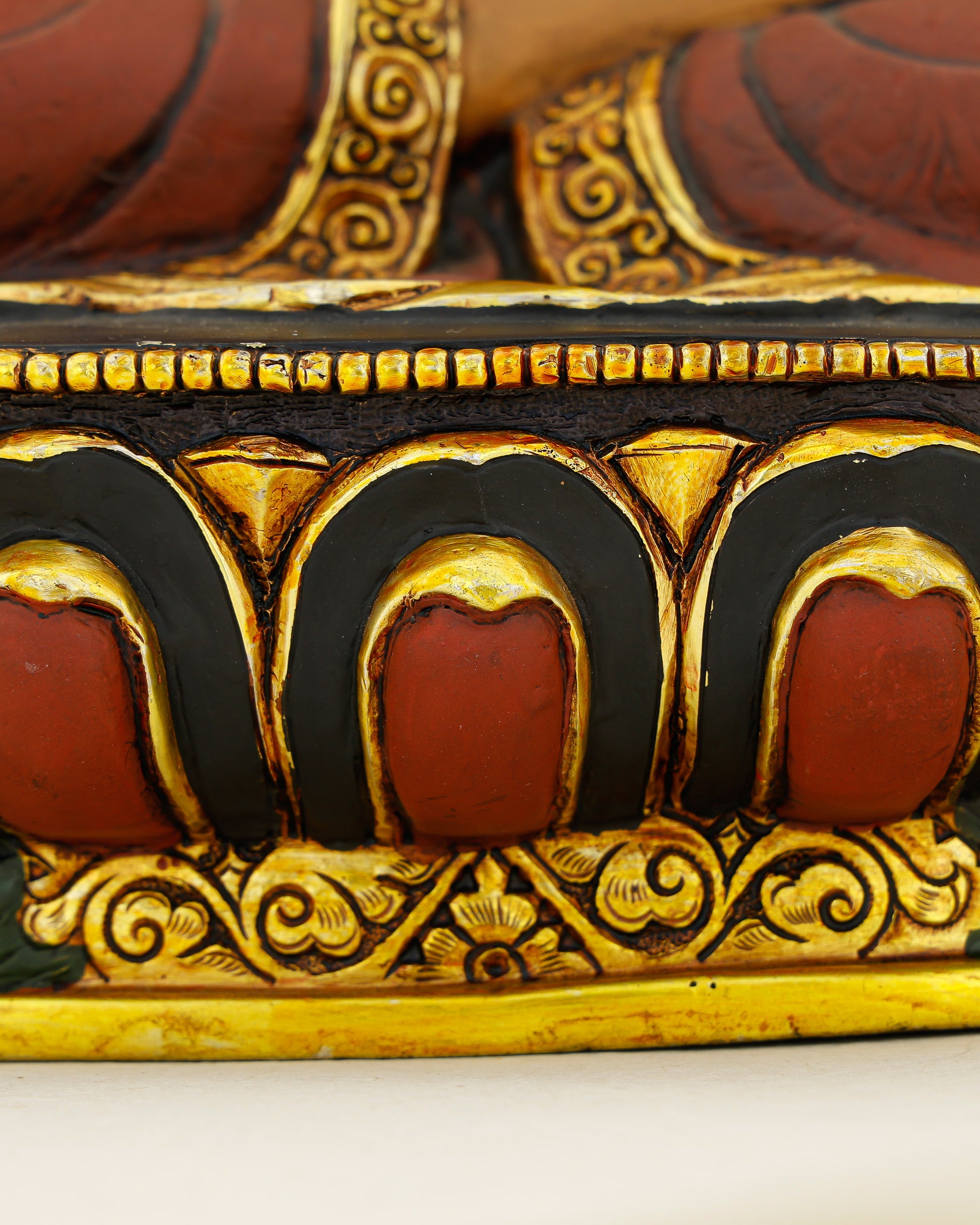 Raise the Sword, Cut Through the Dark | Handcrafted Manjushri From Nepal - Authentic Handcrafted Statue