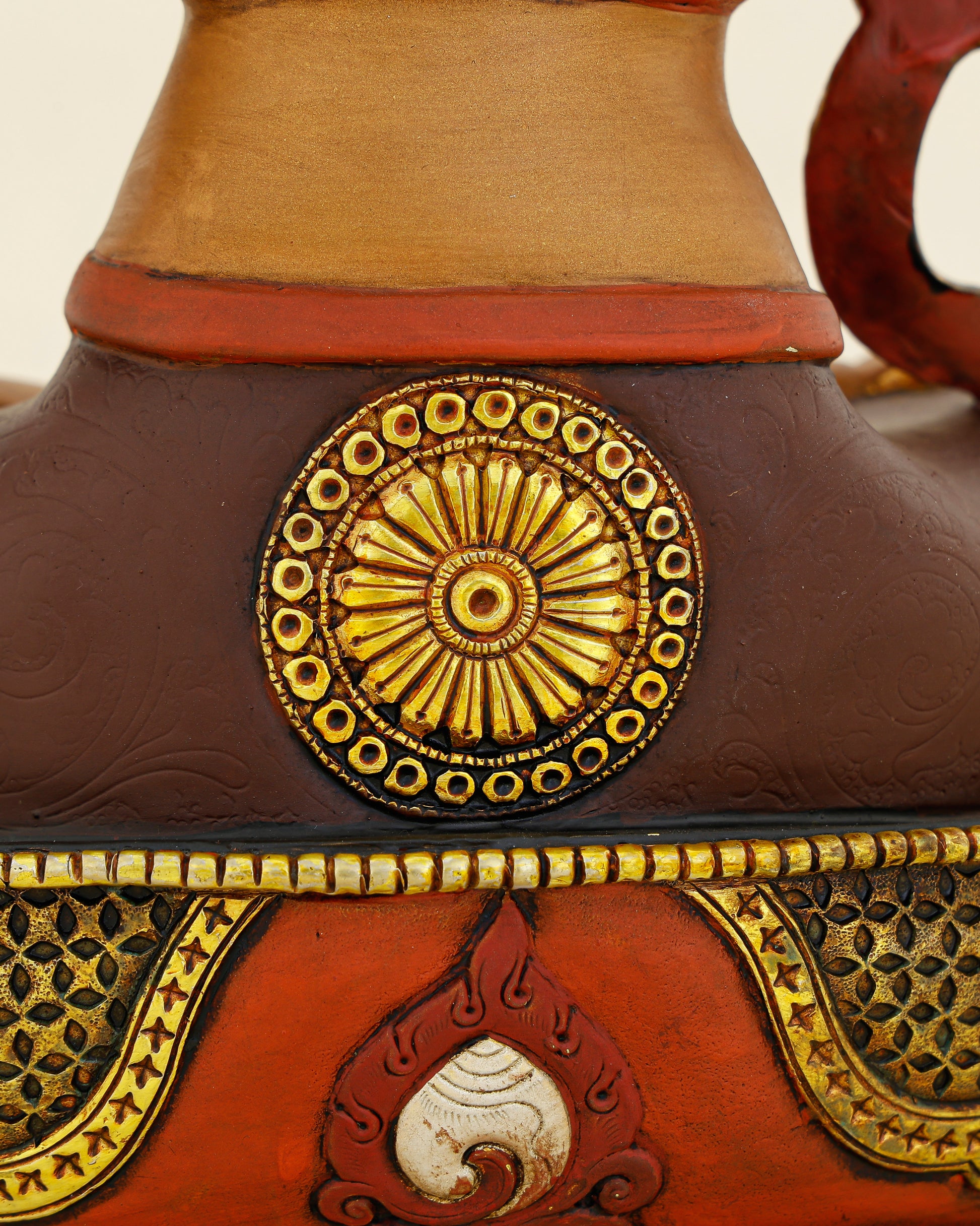 Raise the Sword, Cut Through the Dark | Handcrafted Manjushri From Nepal - Authentic Handcrafted Statue
