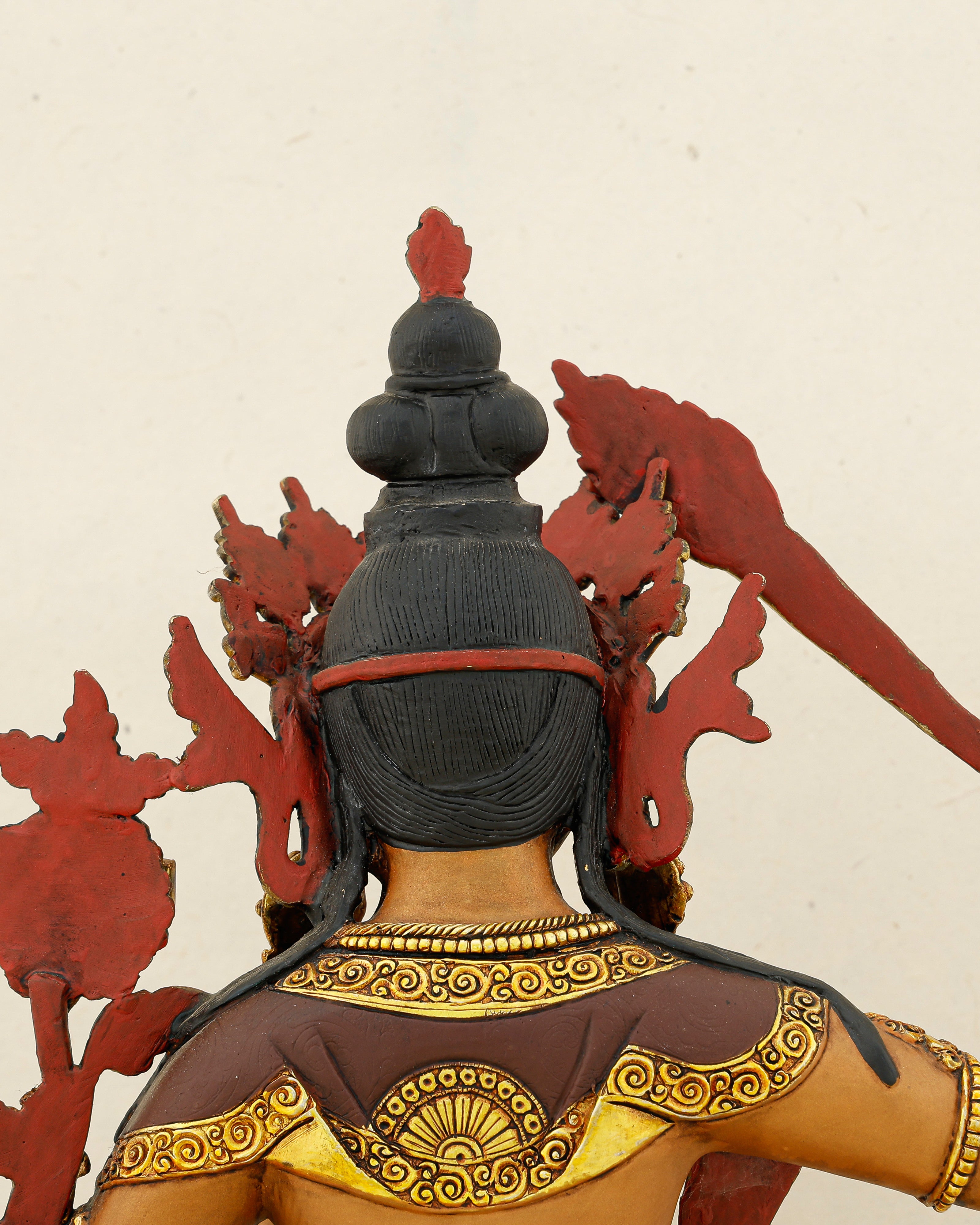 Raise the Sword, Cut Through the Dark | Handcrafted Manjushri From Nepal