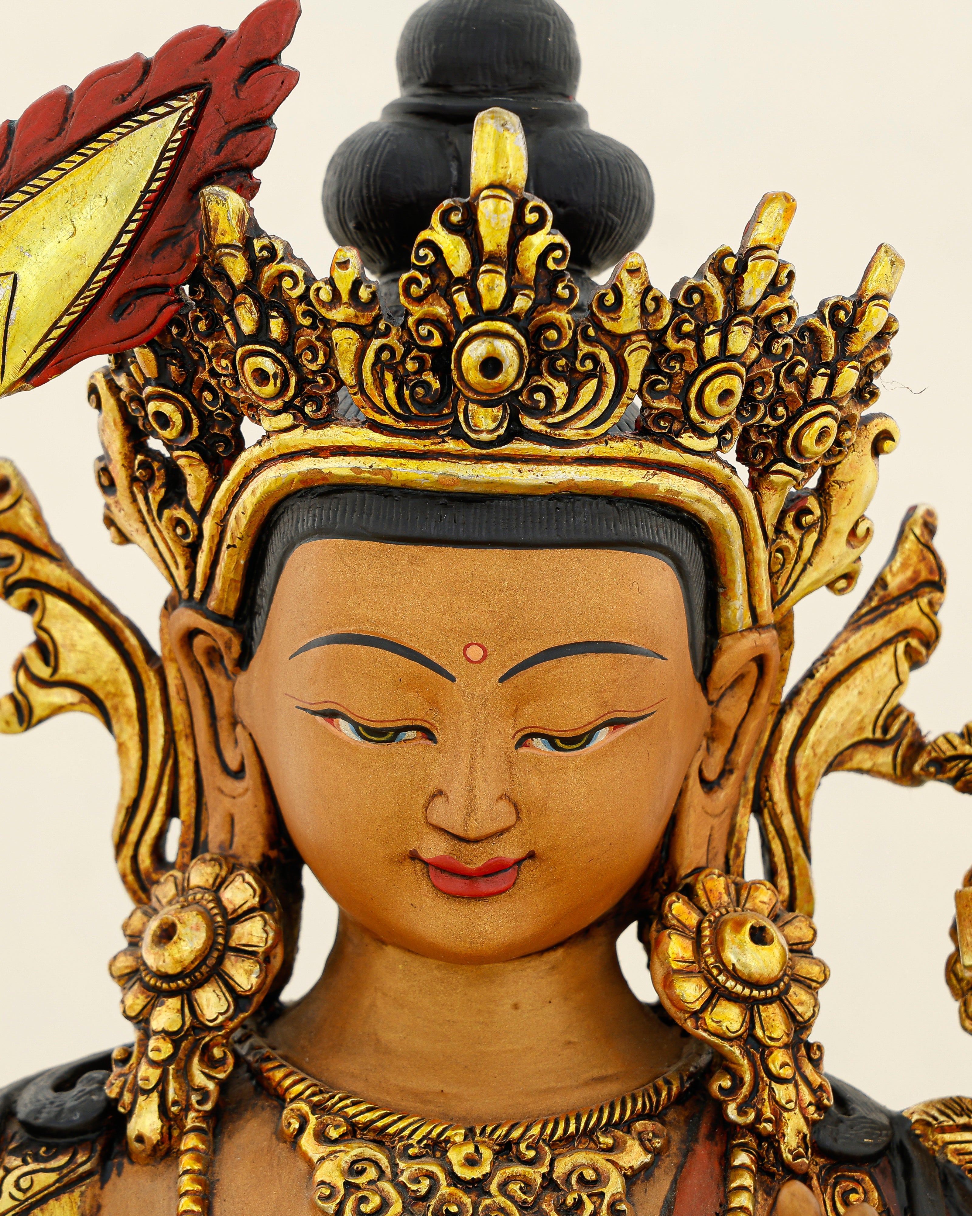 Raise the Sword, Cut Through the Dark | Handcrafted Manjushri From Nepal