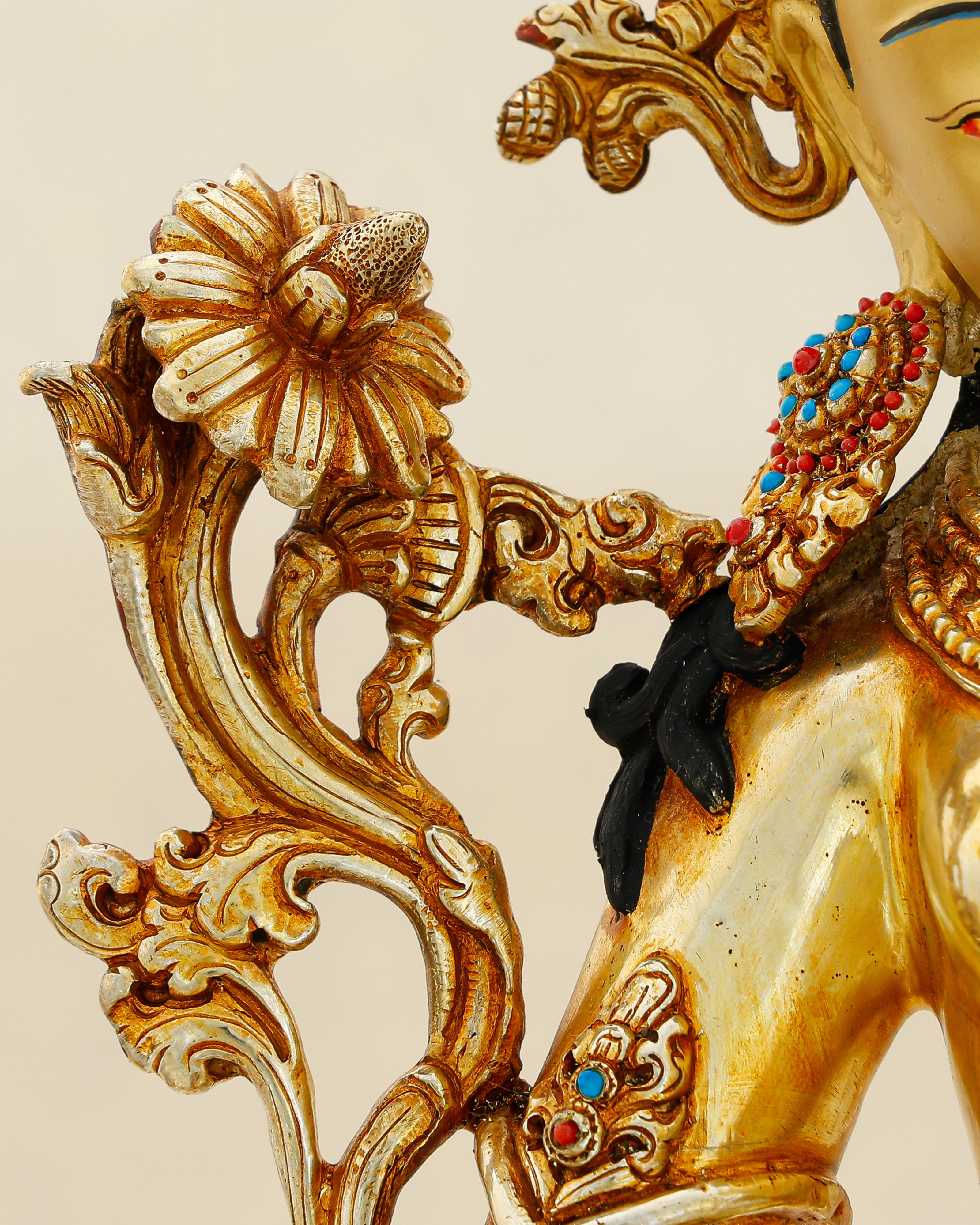 Gold That Moves, Grace That Never Waits | 24K Gold Gilded Green Tara From Nepal