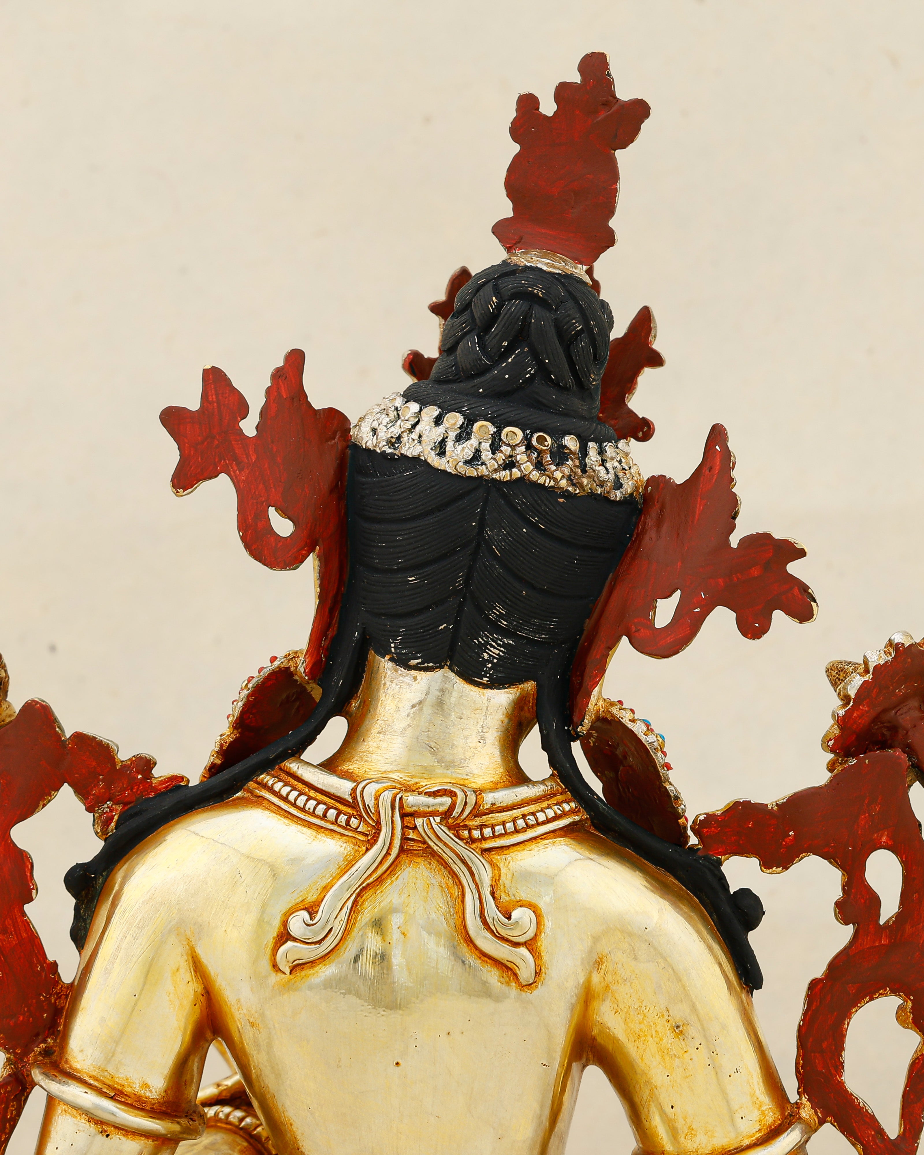 Gold That Moves, Grace That Never Waits | 24K Gold Gilded Green Tara From Nepal