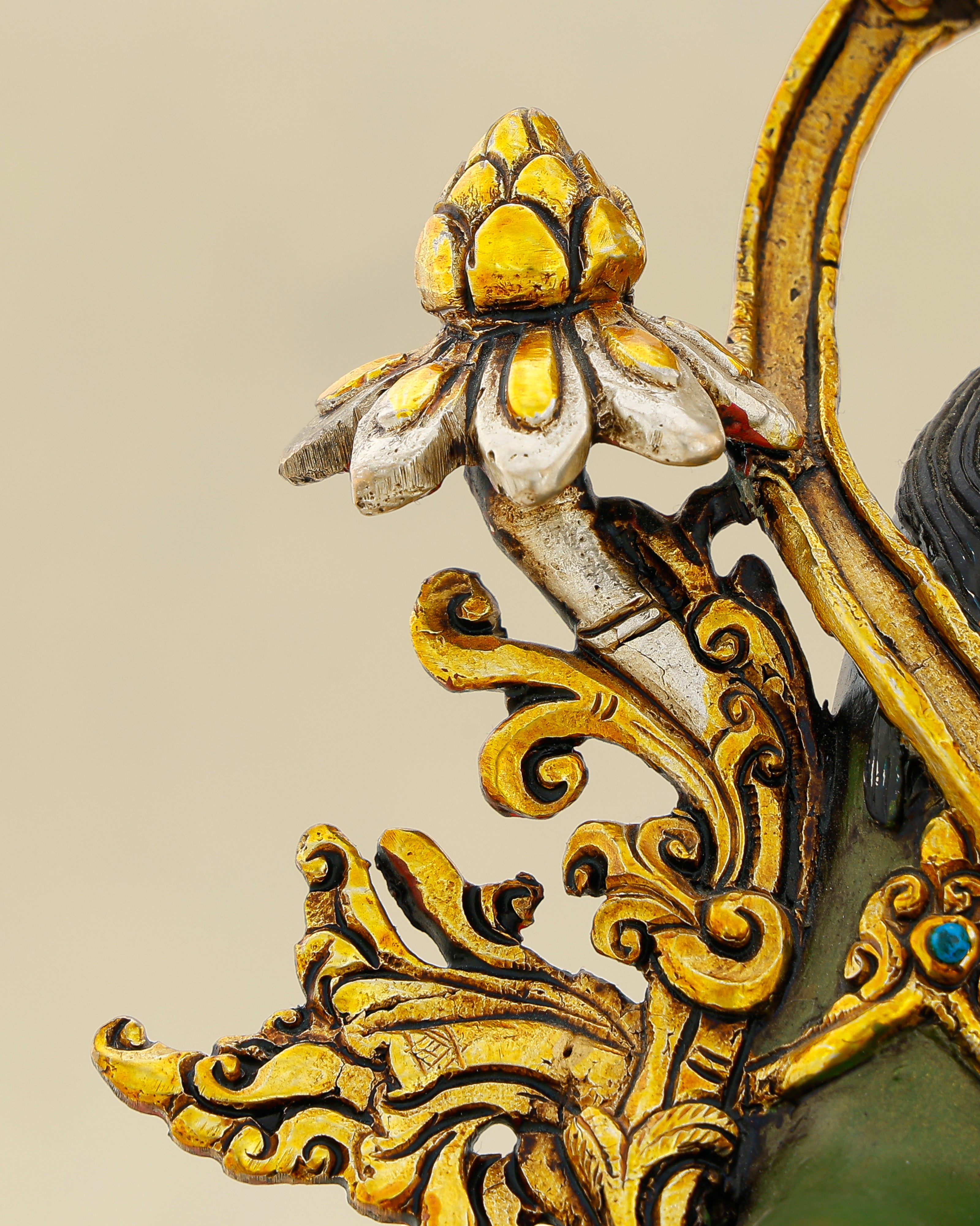 Compact in Form, Boundless in Compassion |&nbsp; Handcrafted Green Tara Statue