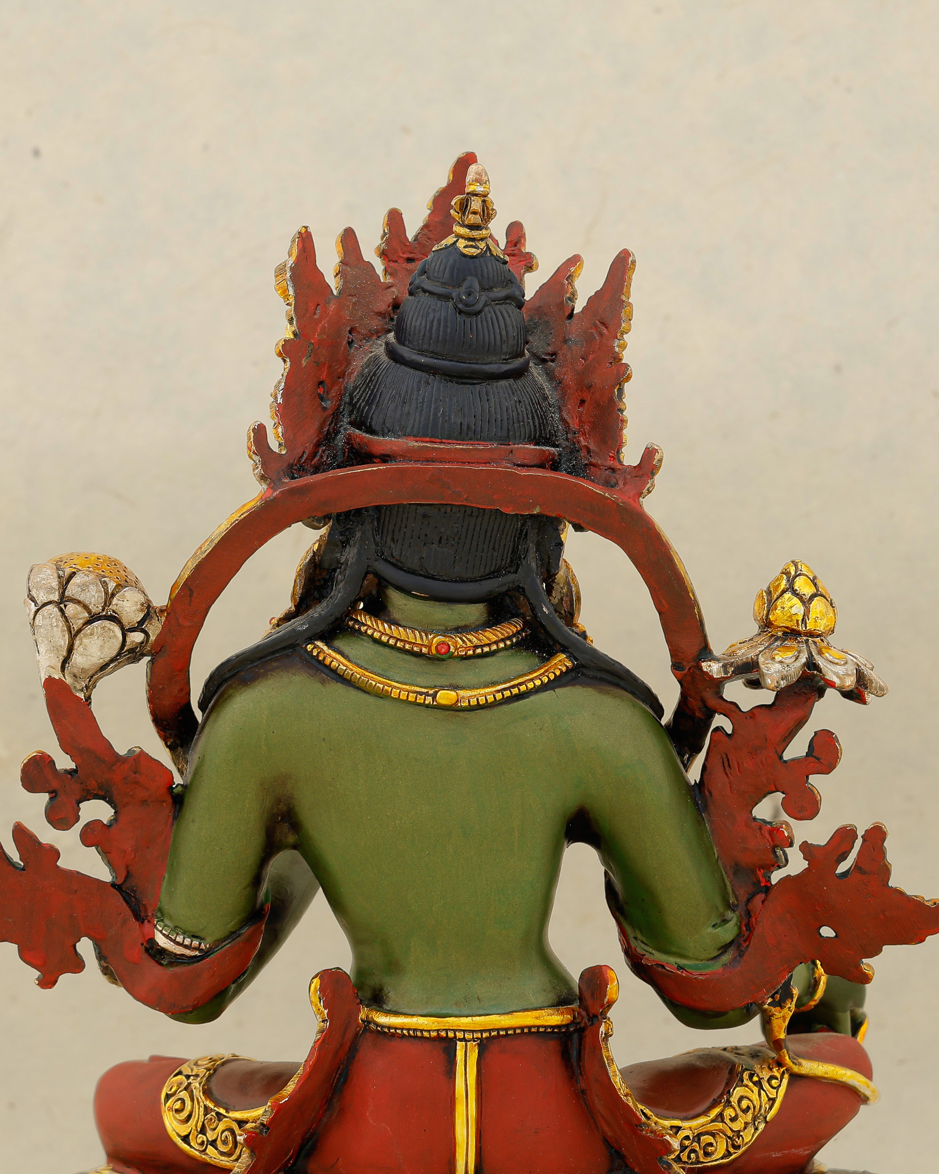 Compact in Form, Boundless in Compassion |&nbsp; Handcrafted Green Tara Statue