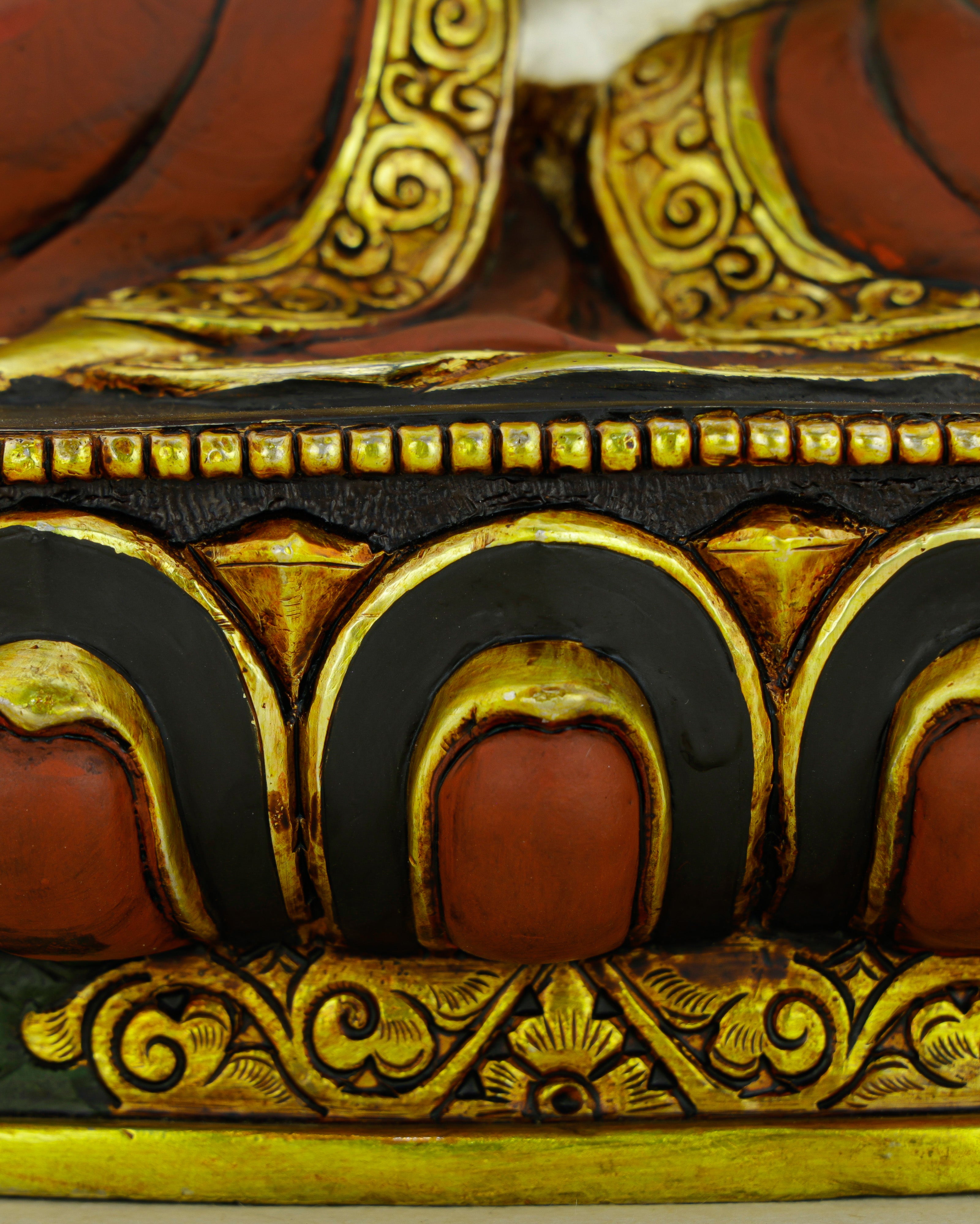 White as the Unstained Mind, Gold as Its Radiance | Handcrafted Vajrasattva From Nepal